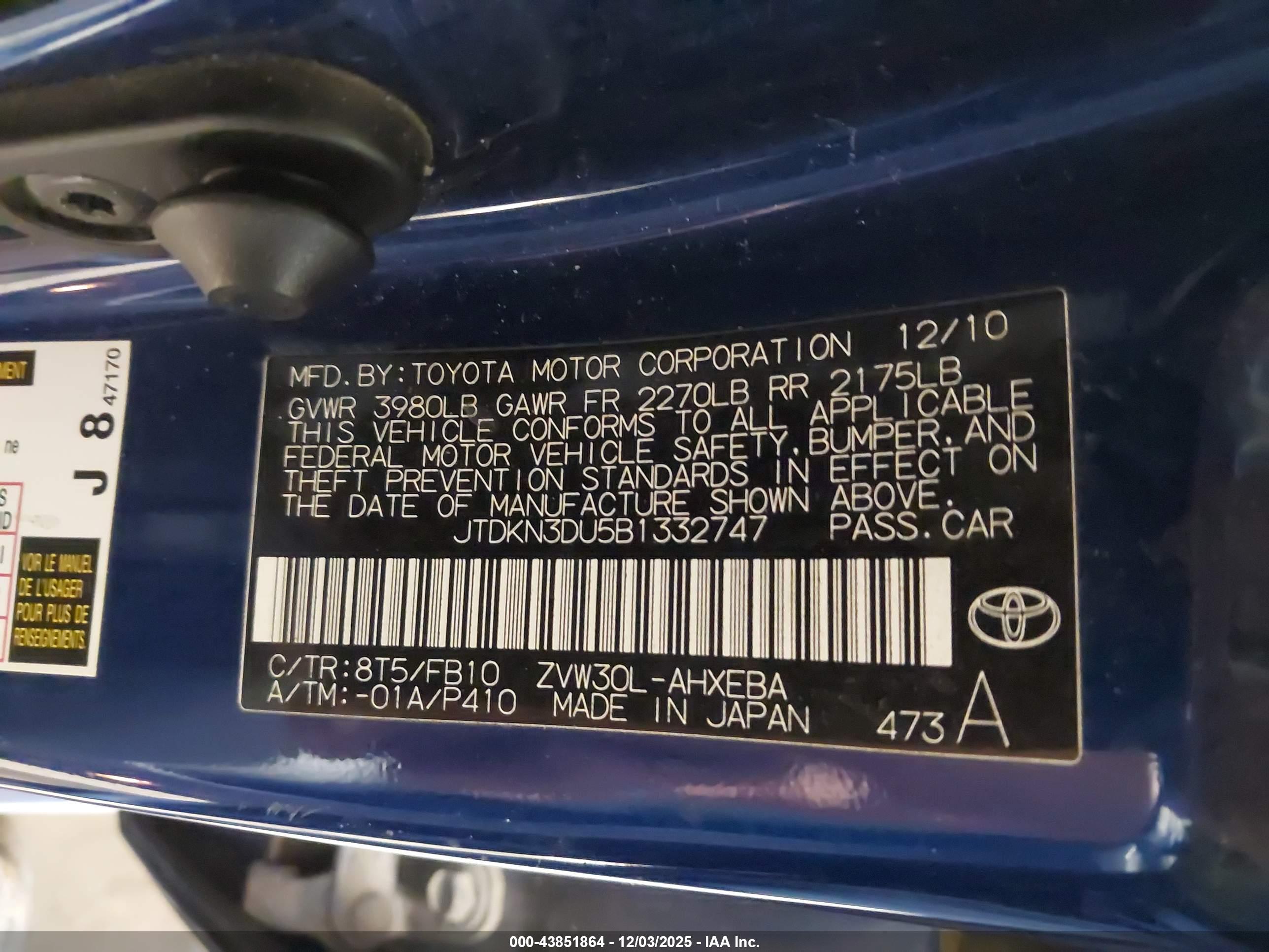 TOYOTA PRIUS image 9