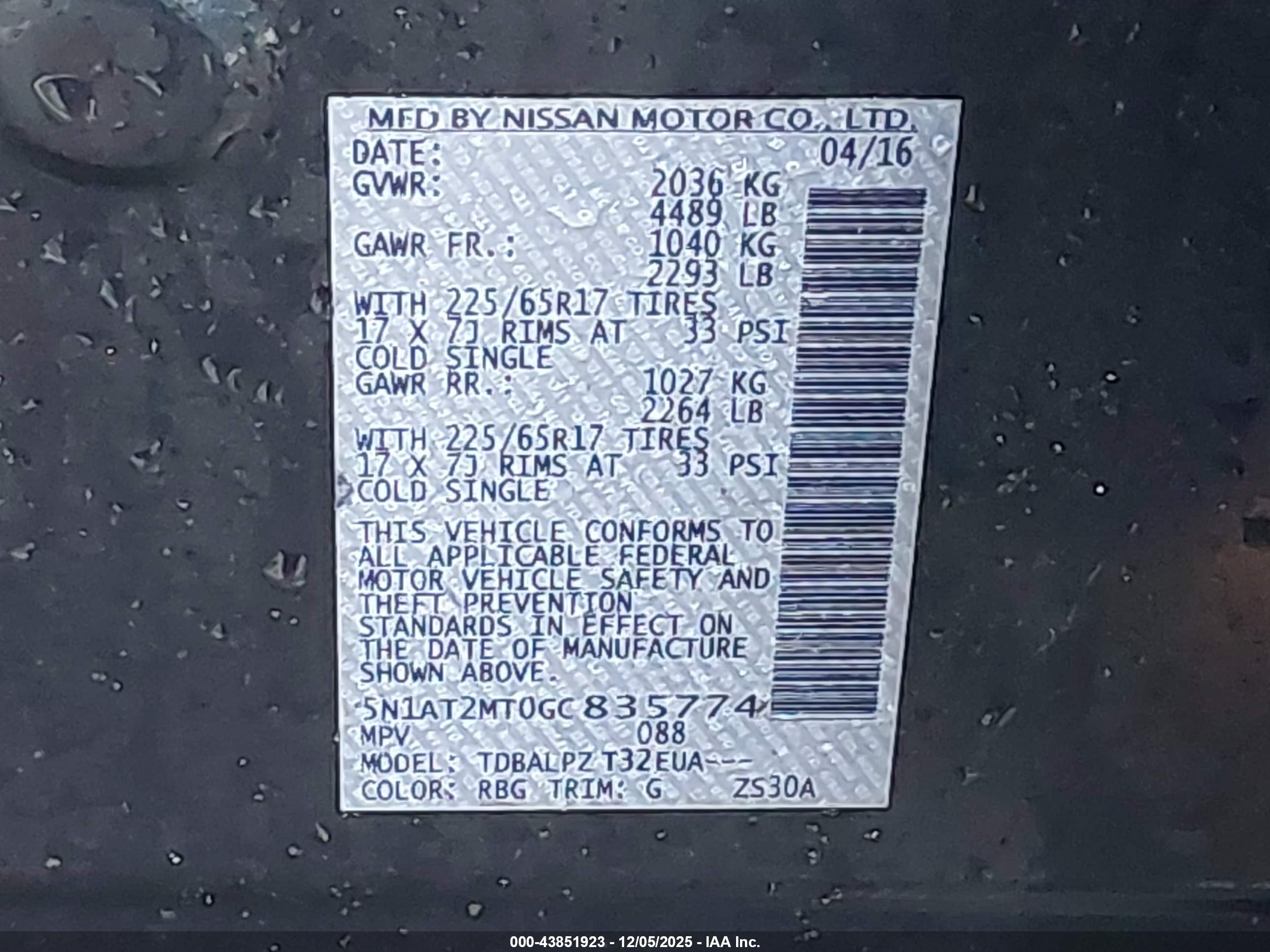 NISSAN ROGUE image 9
