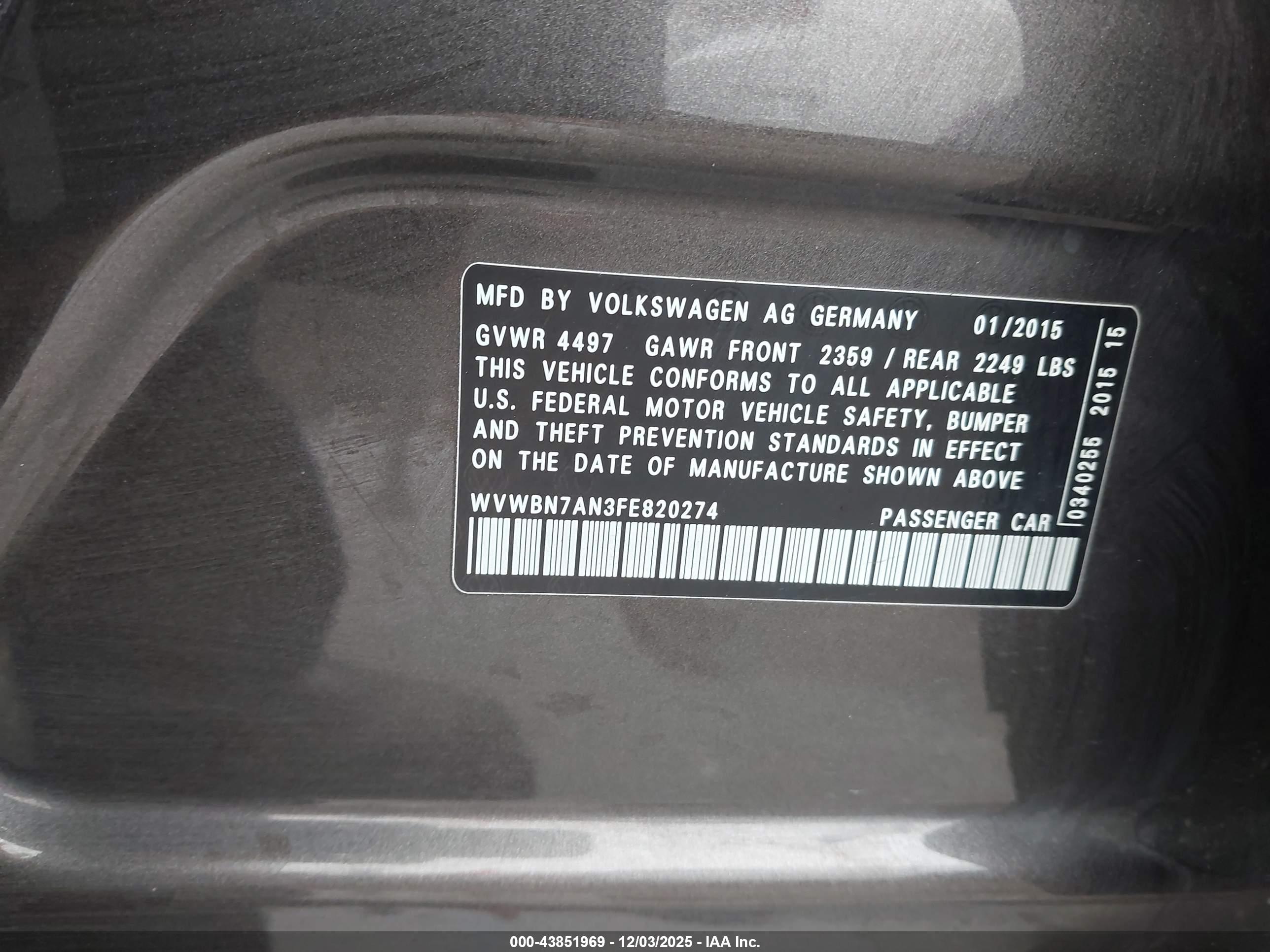 VOLKSWAGEN CC image 9