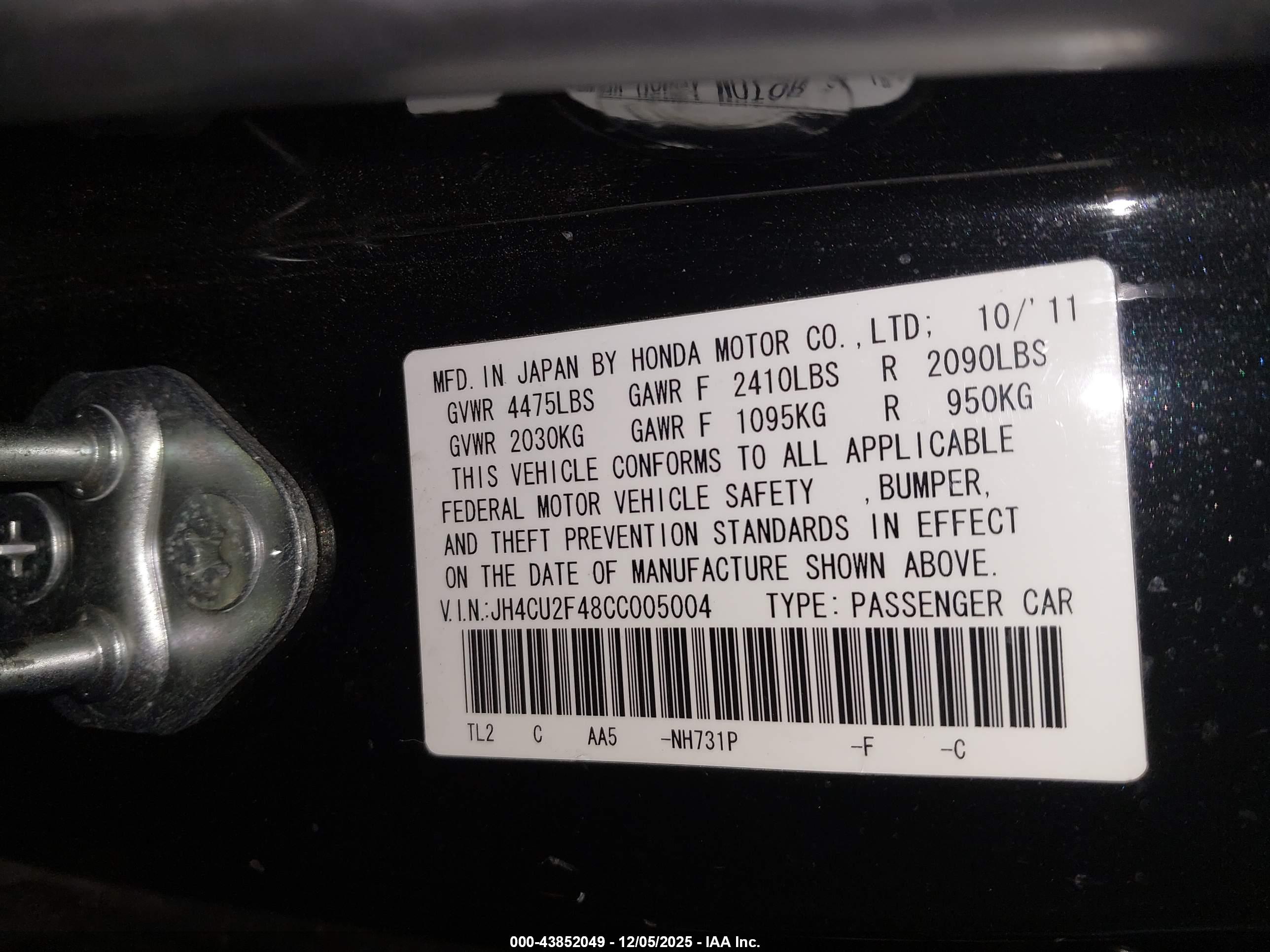 ACURA TSX image 9
