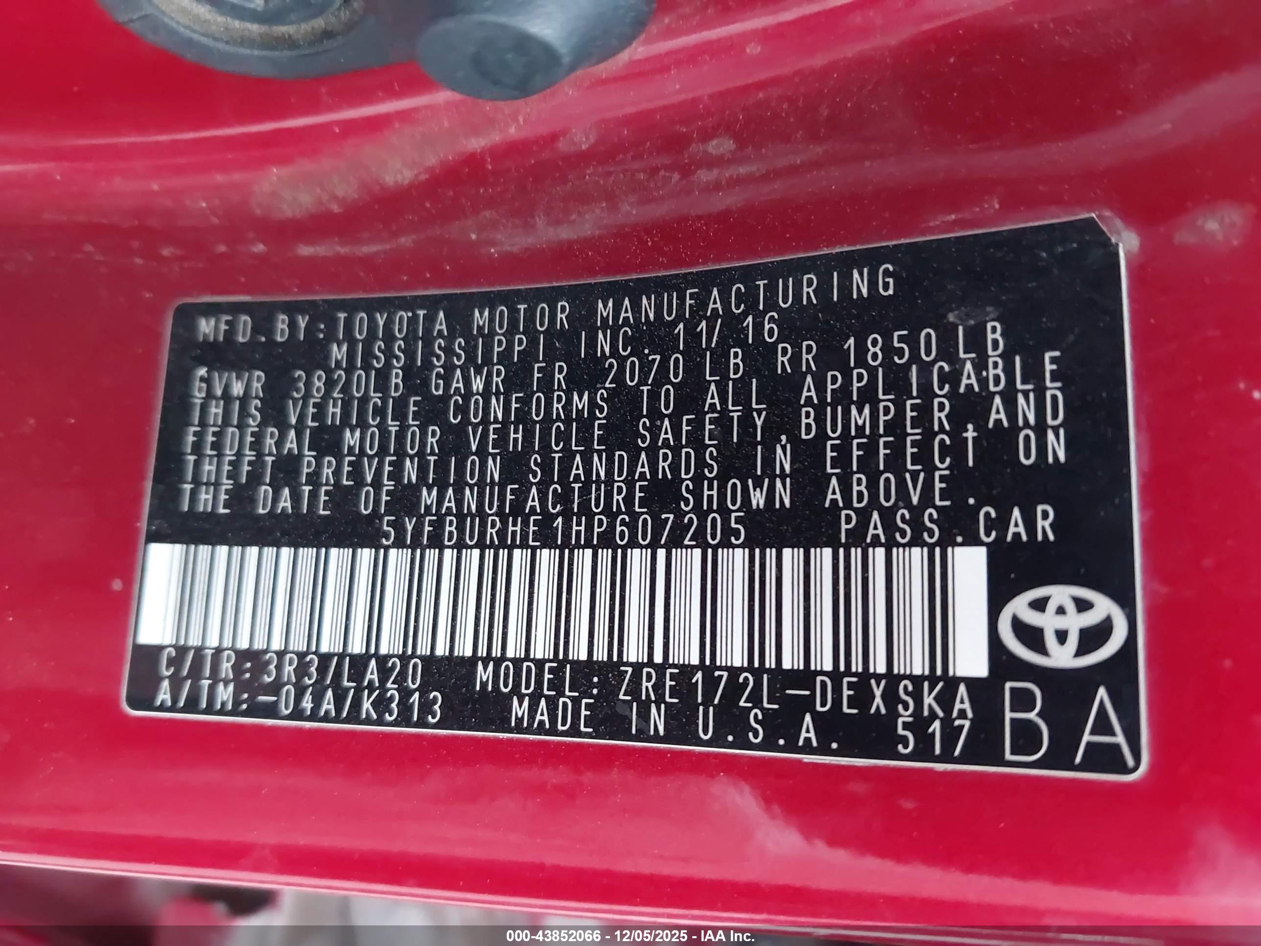 TOYOTA COROLLA image 9