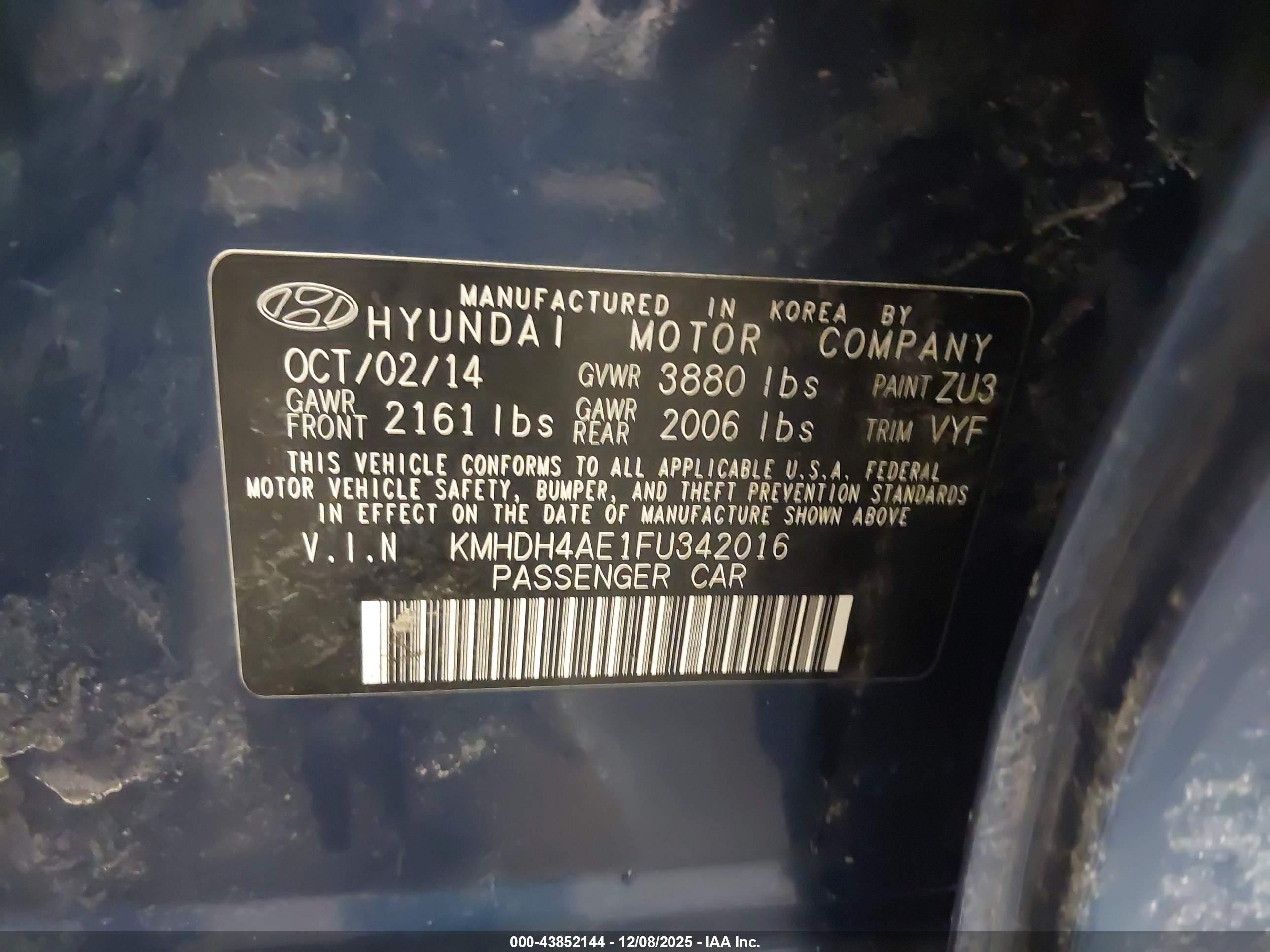 HYUNDAI ELANTRA image 9