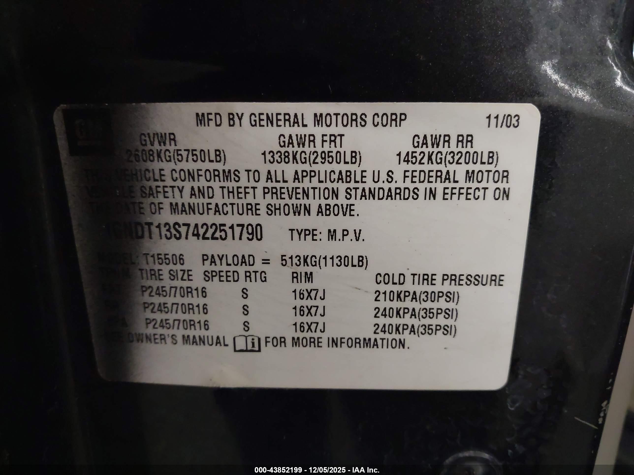 CHEVROLET TRAILBLAZER image 9
