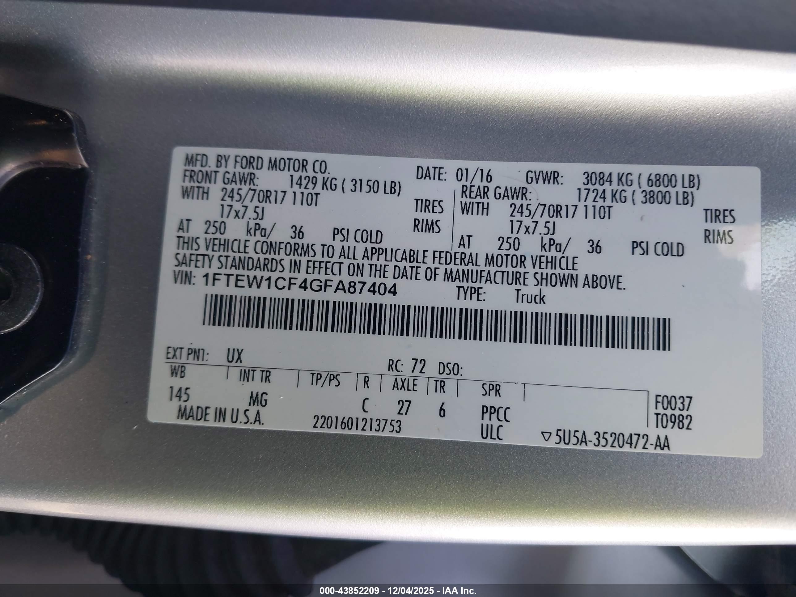 FORD F-150 image 9