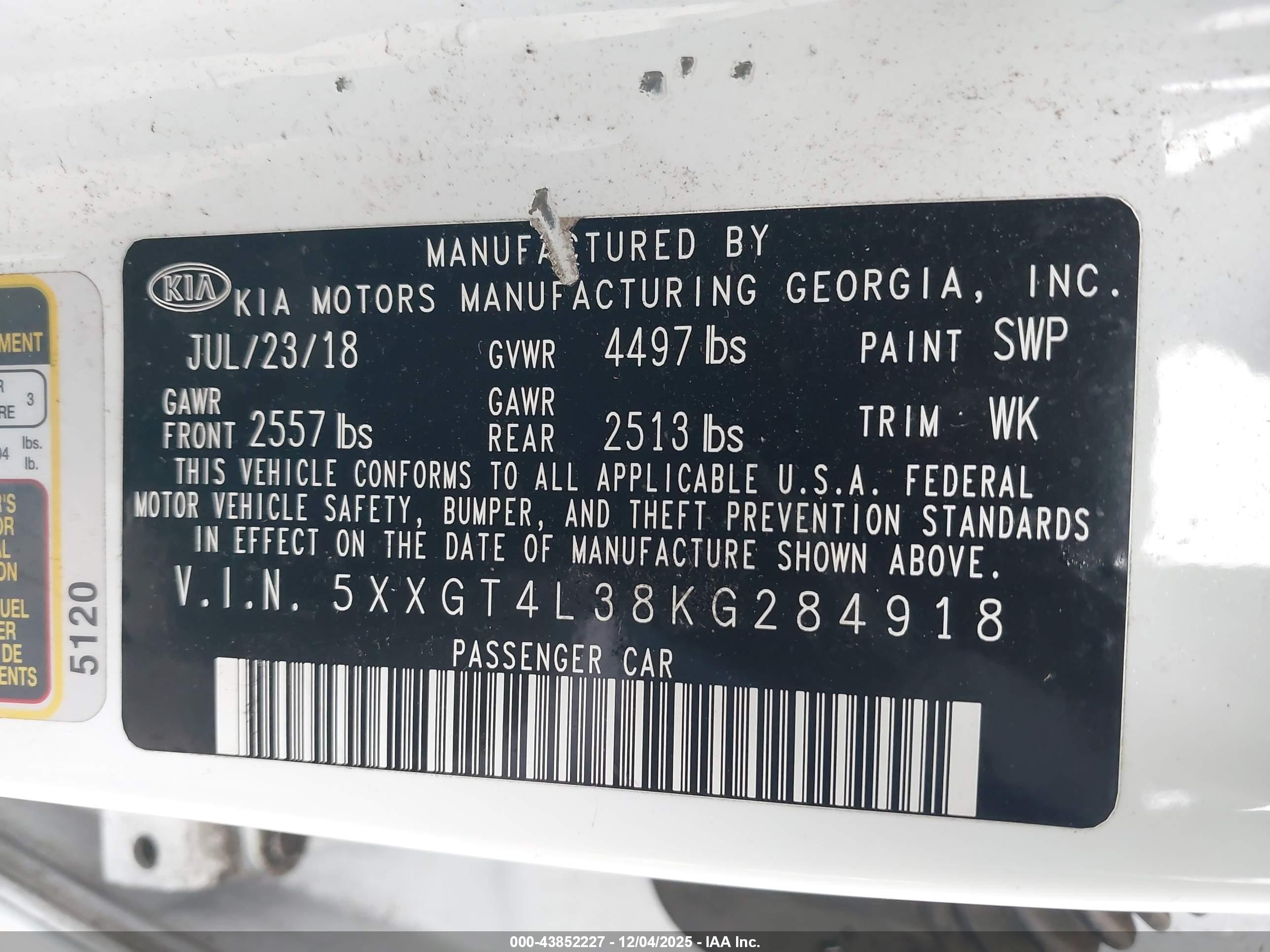KIA OPTIMA image 9