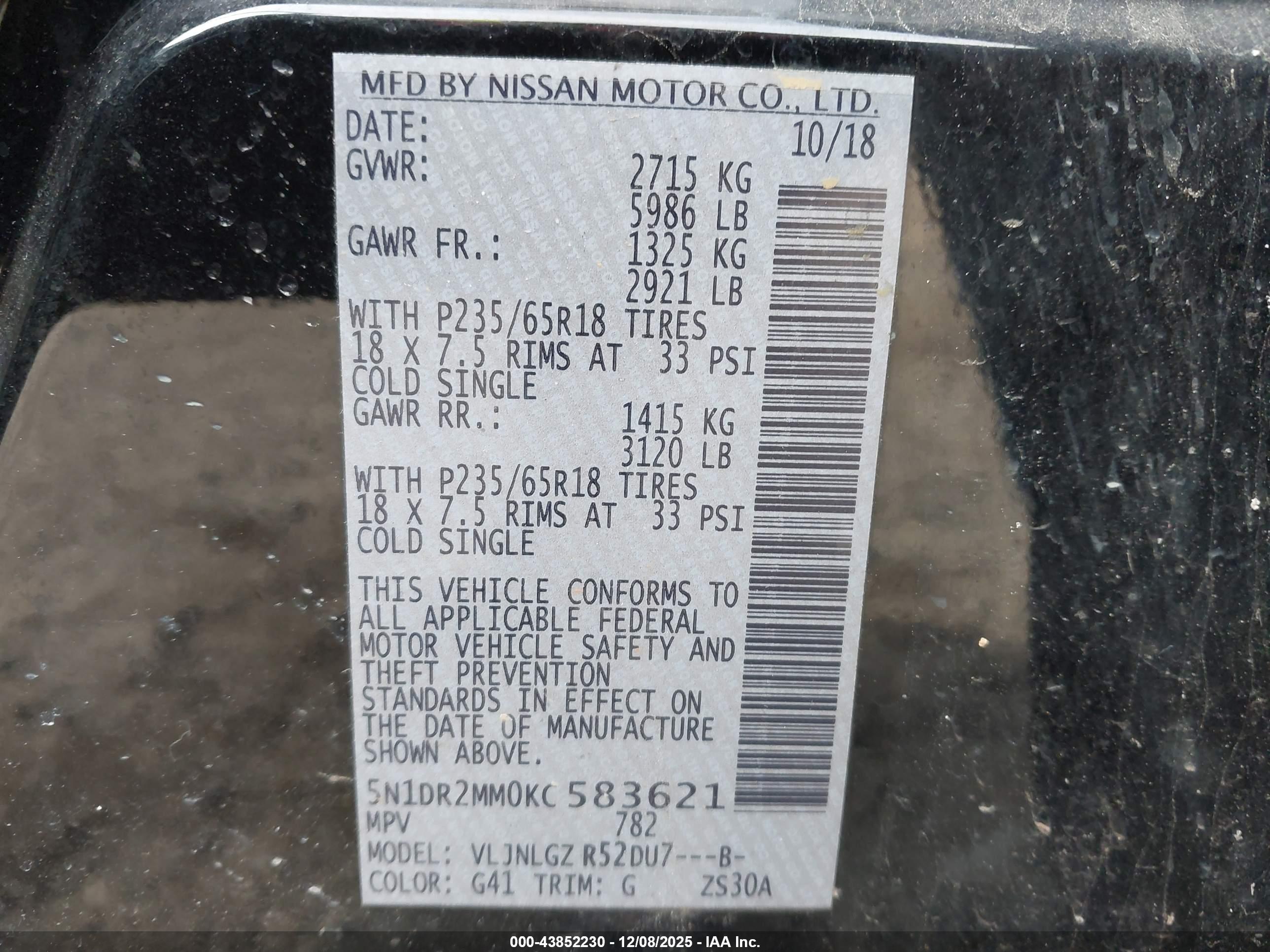 NISSAN PATHFINDER image 9