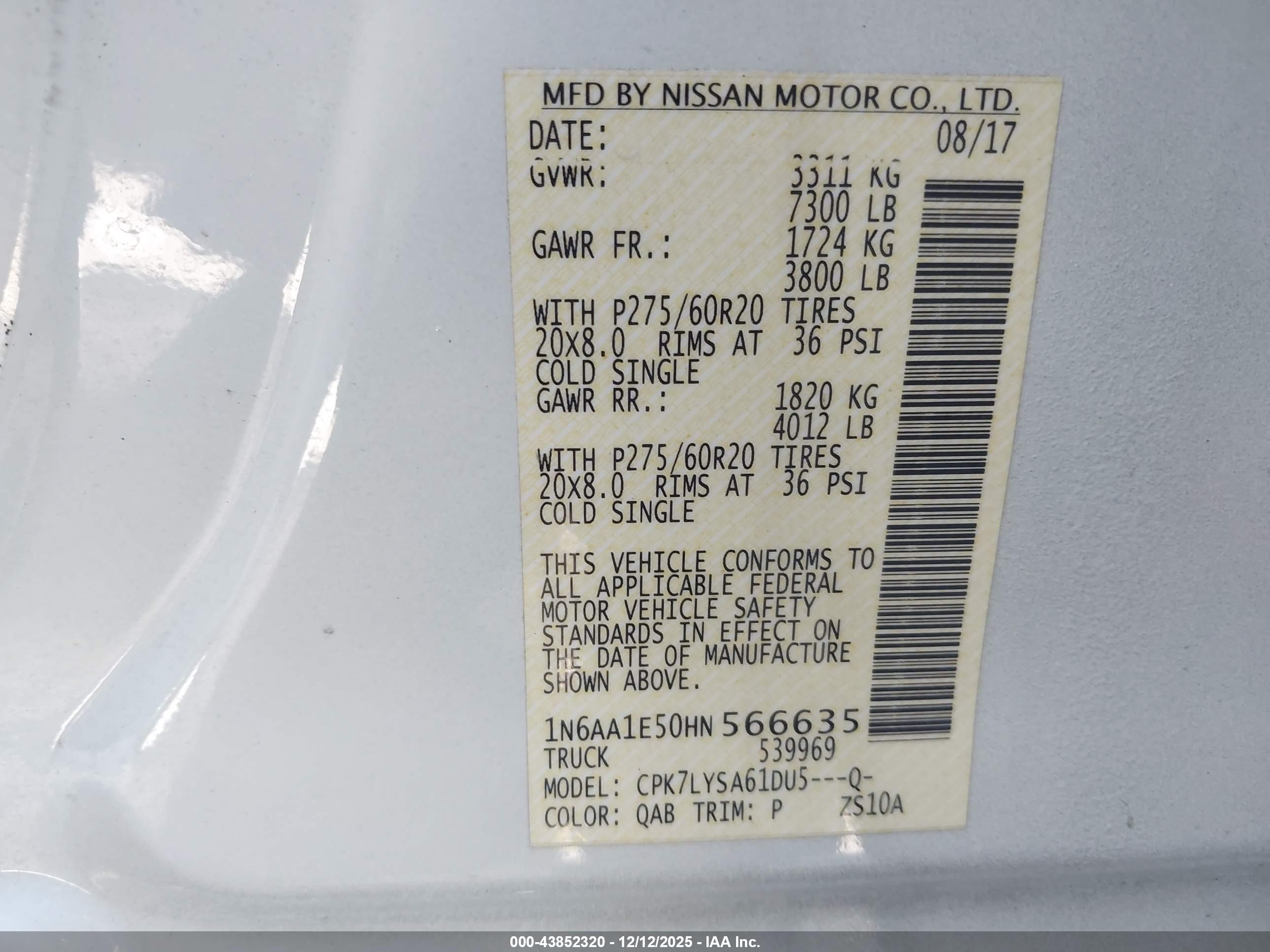 NISSAN TITAN image 9