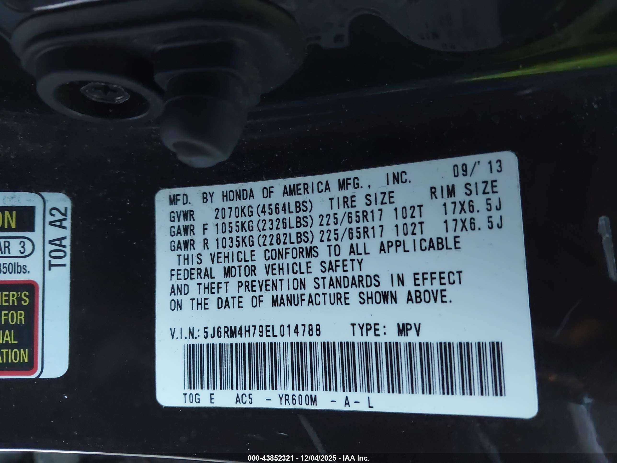 HONDA CR-V image 9