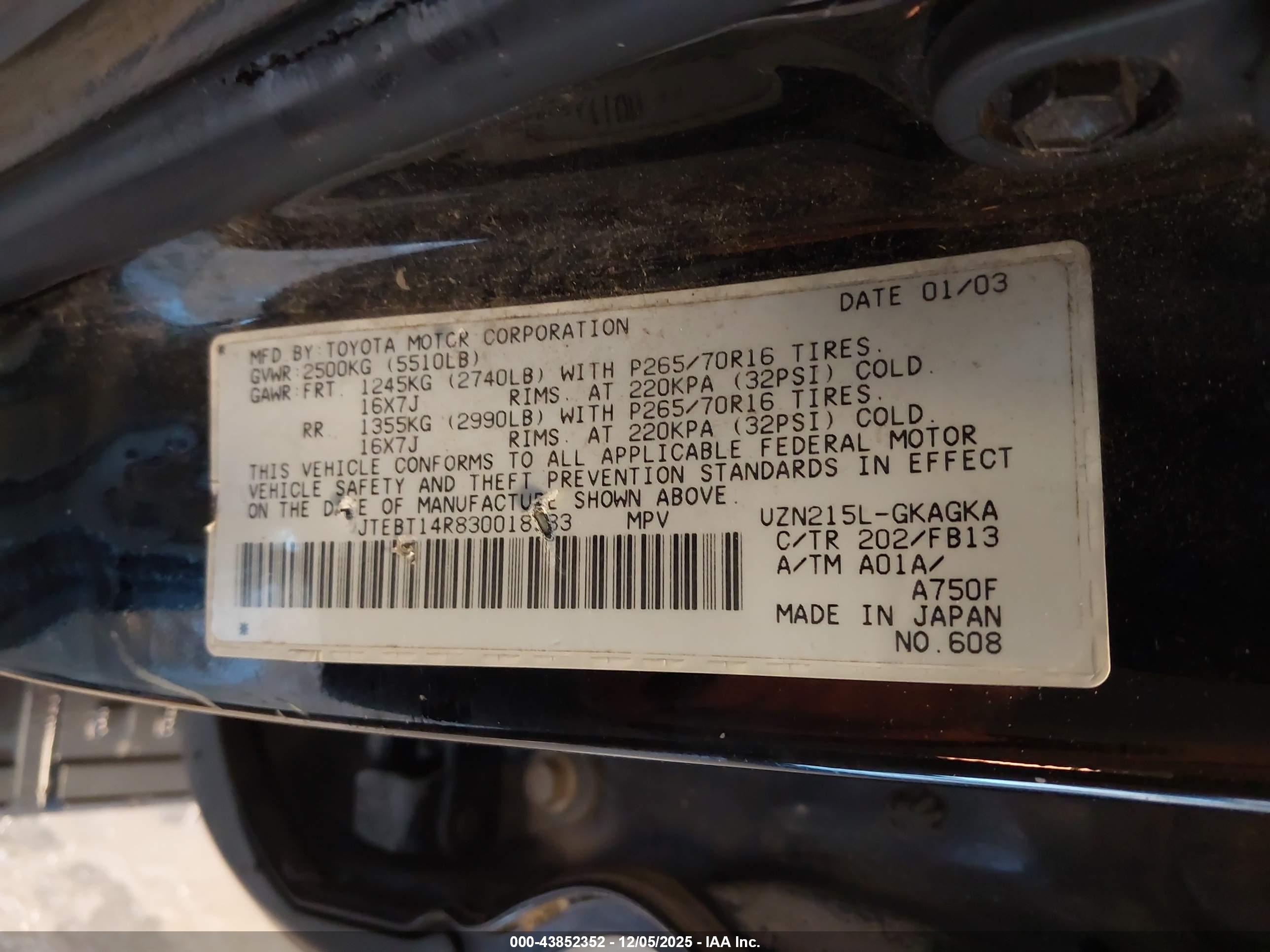 TOYOTA 4RUNNER image 9