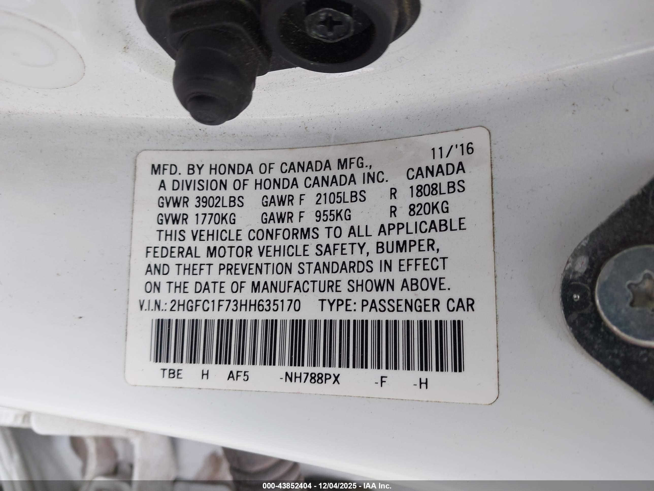 HONDA CIVIC image 9