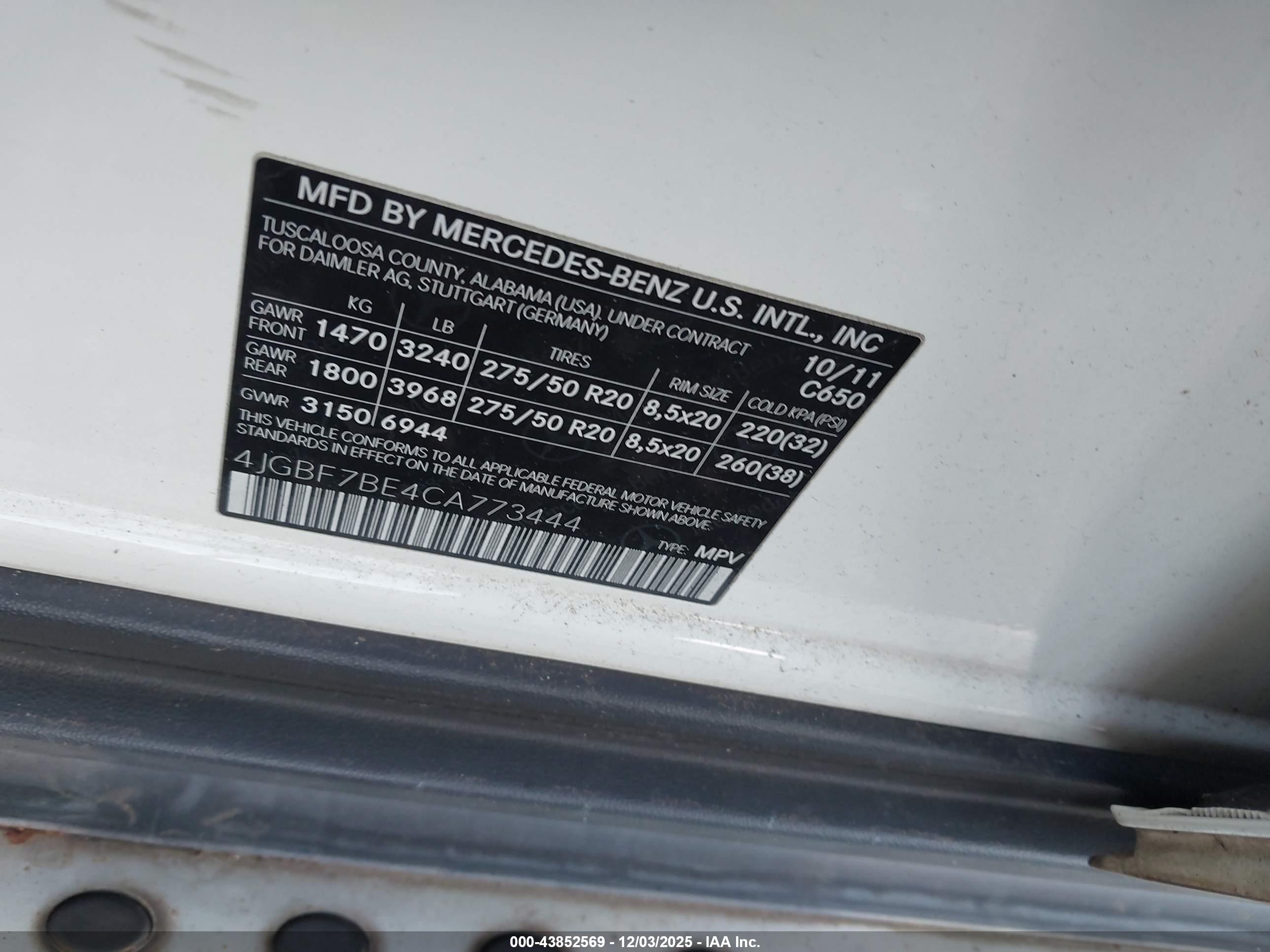 MERCEDES-BENZ GL image 9