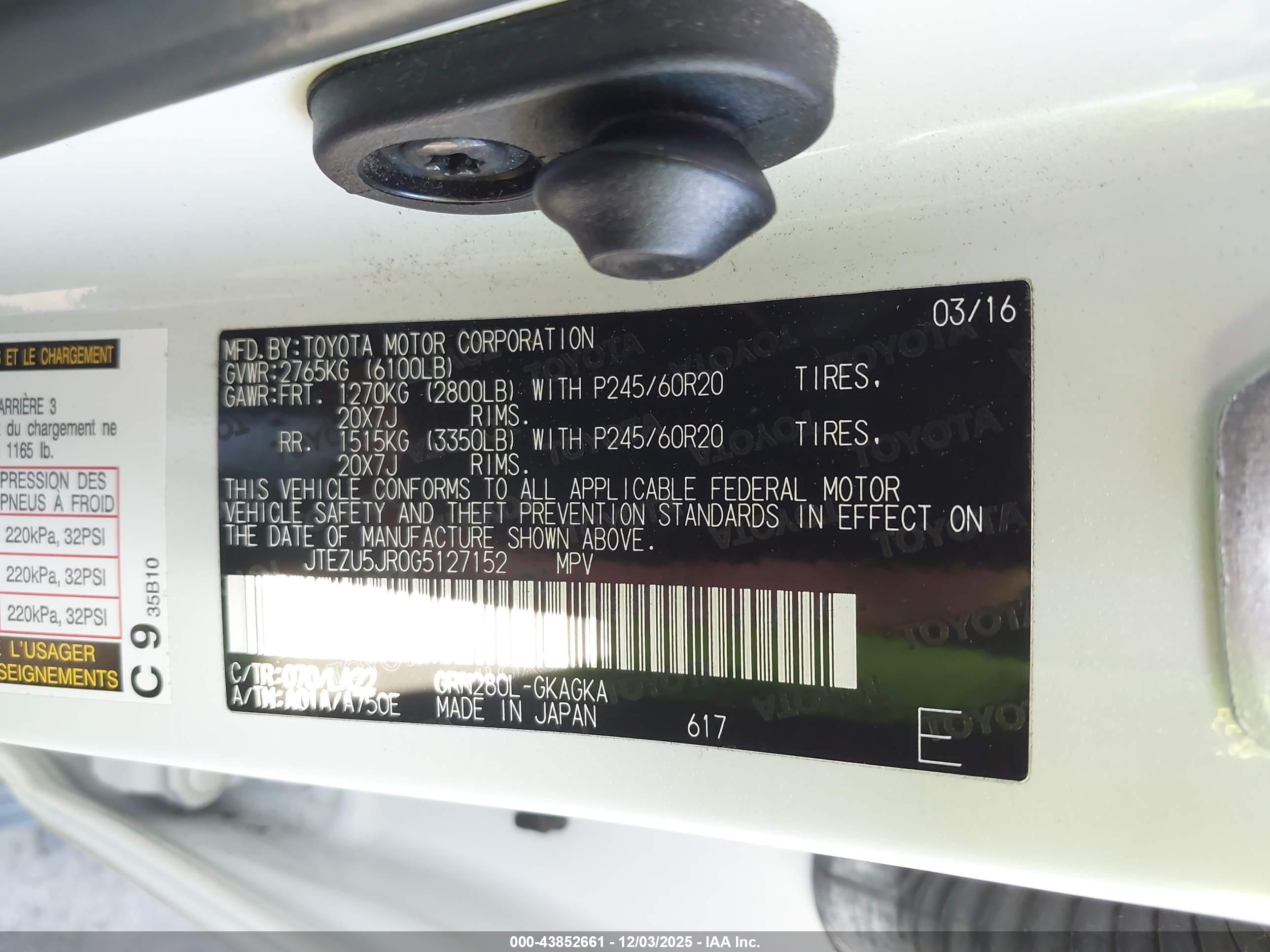 TOYOTA 4RUNNER image 9