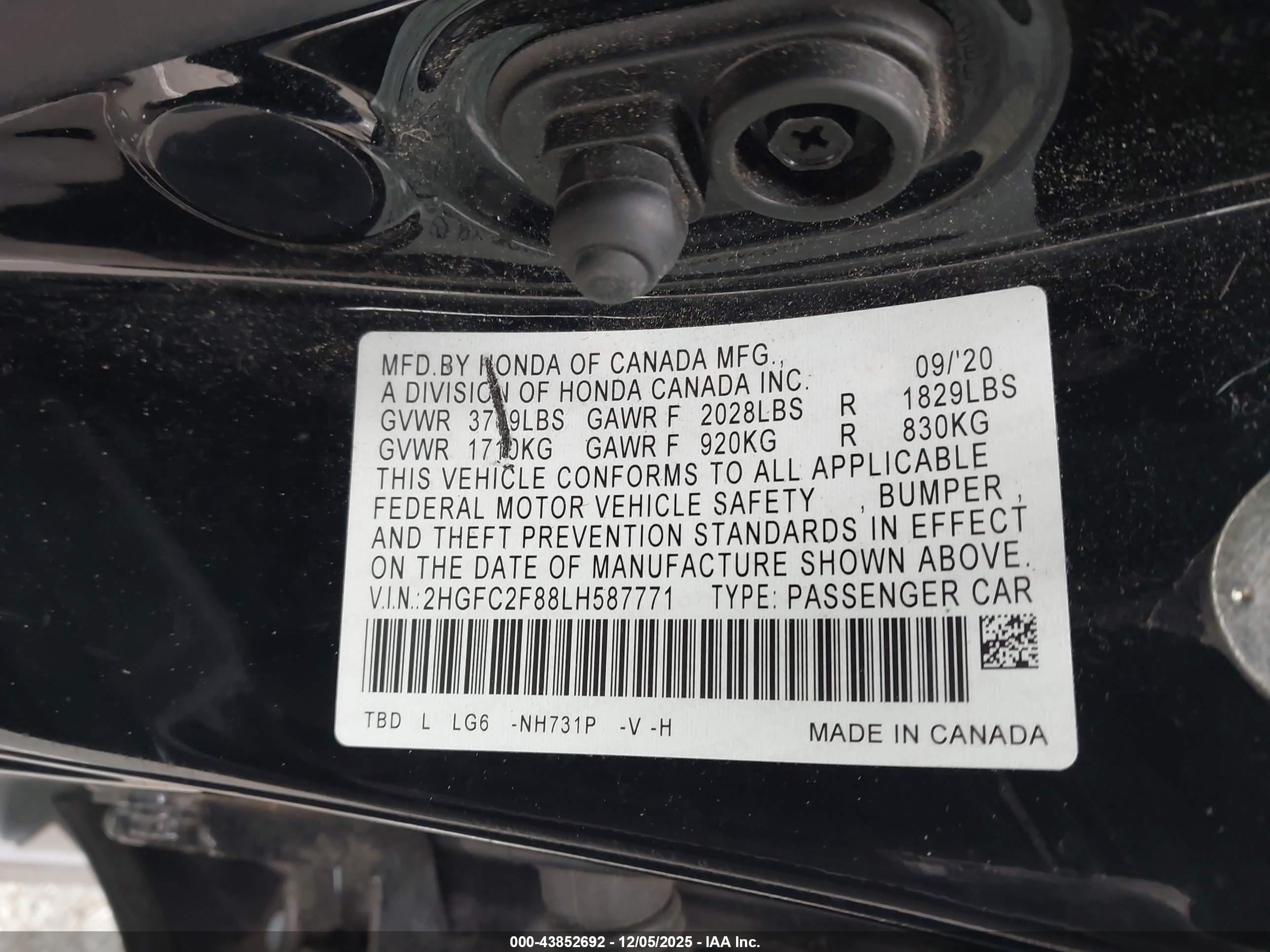 HONDA CIVIC image 9