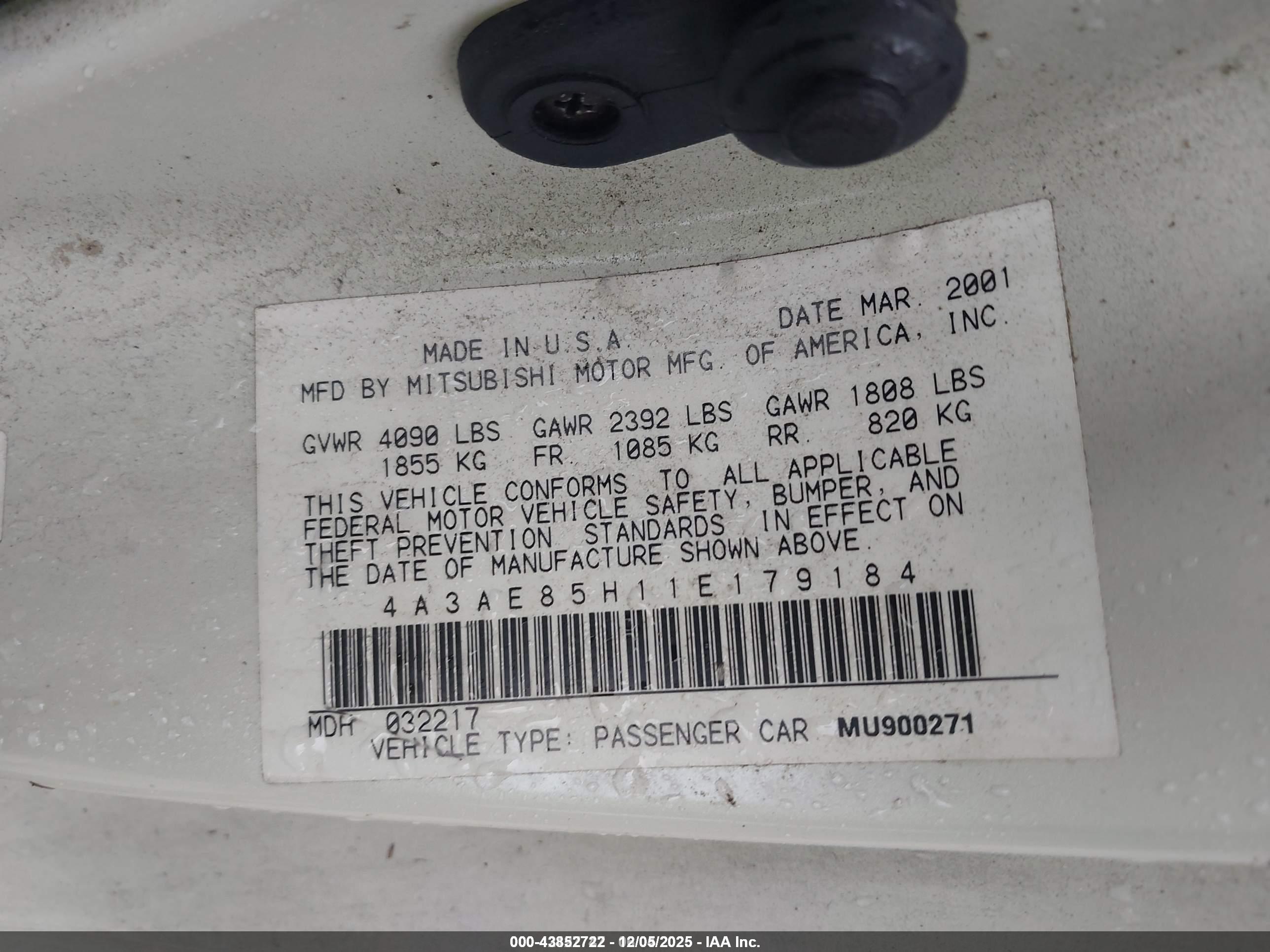 MITSUBISHI ECLIPSE image 9