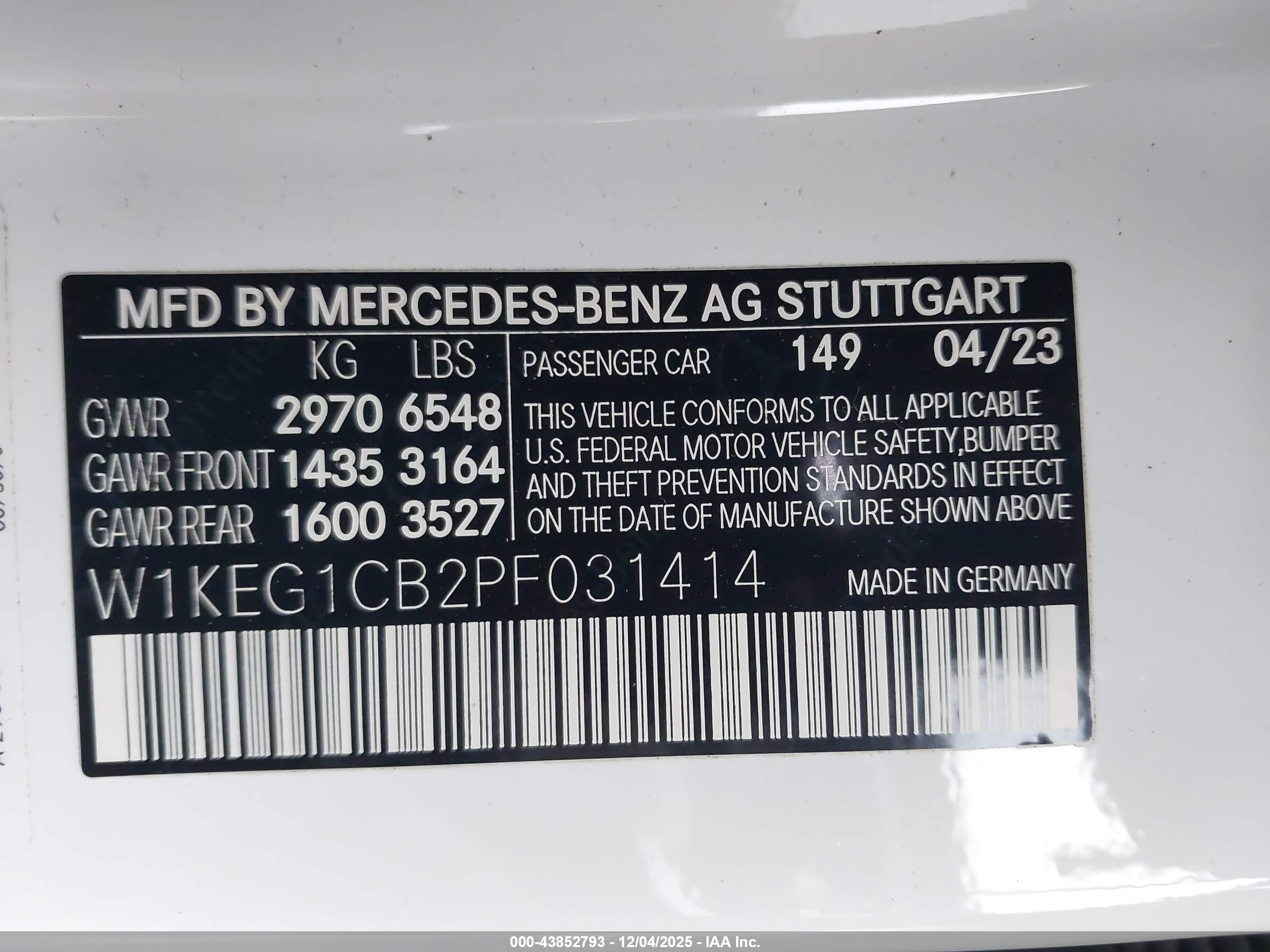 MERCEDES-BENZ EQE image 9