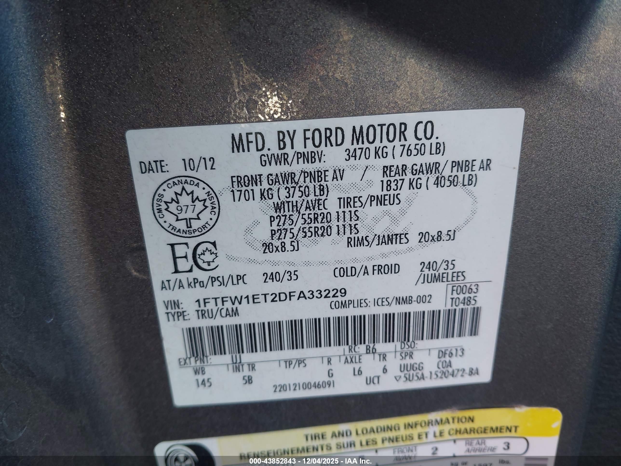 FORD F-150 image 9