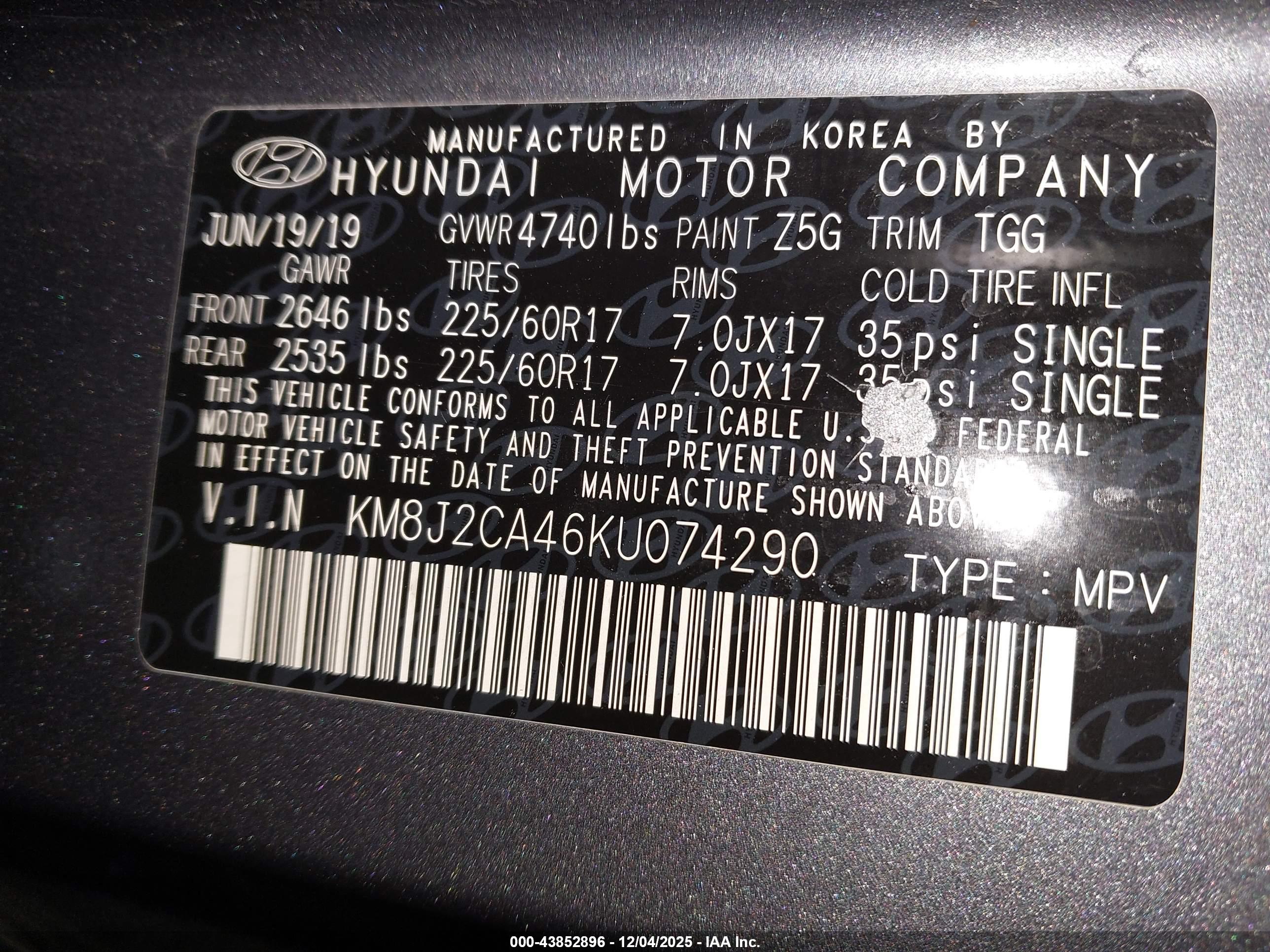 HYUNDAI TUCSON image 9