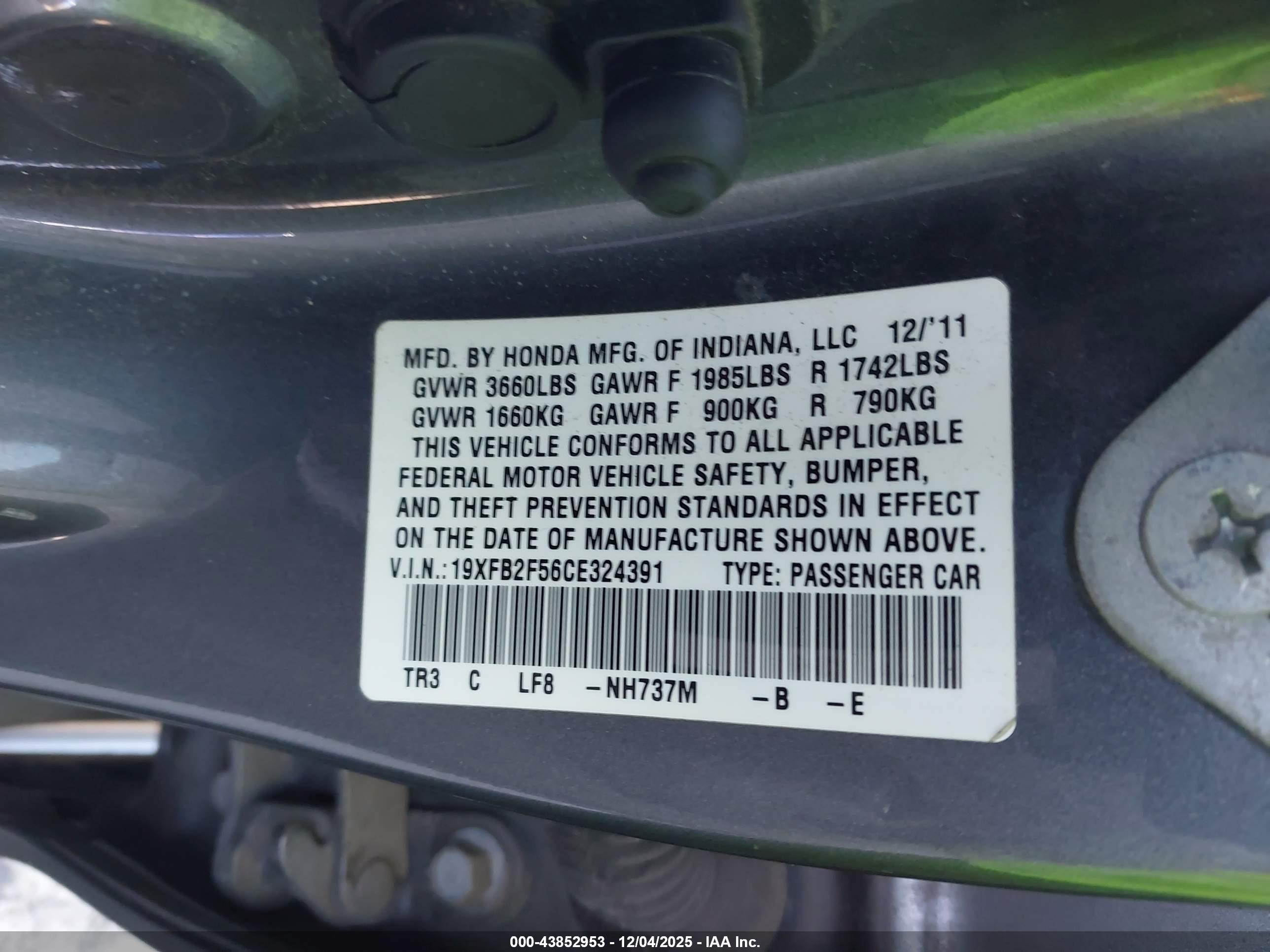 HONDA CIVIC image 9