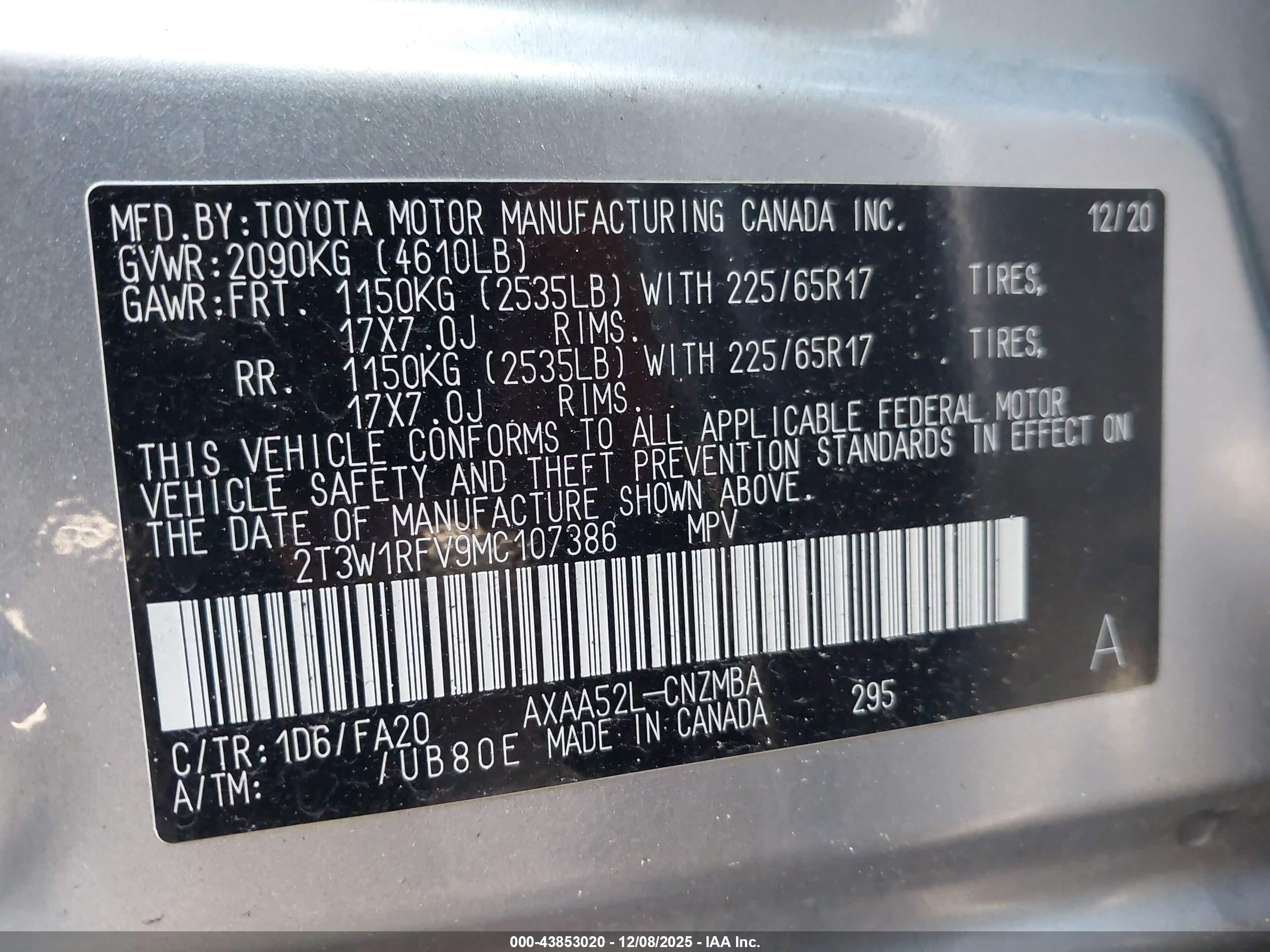 TOYOTA RAV4 image 9