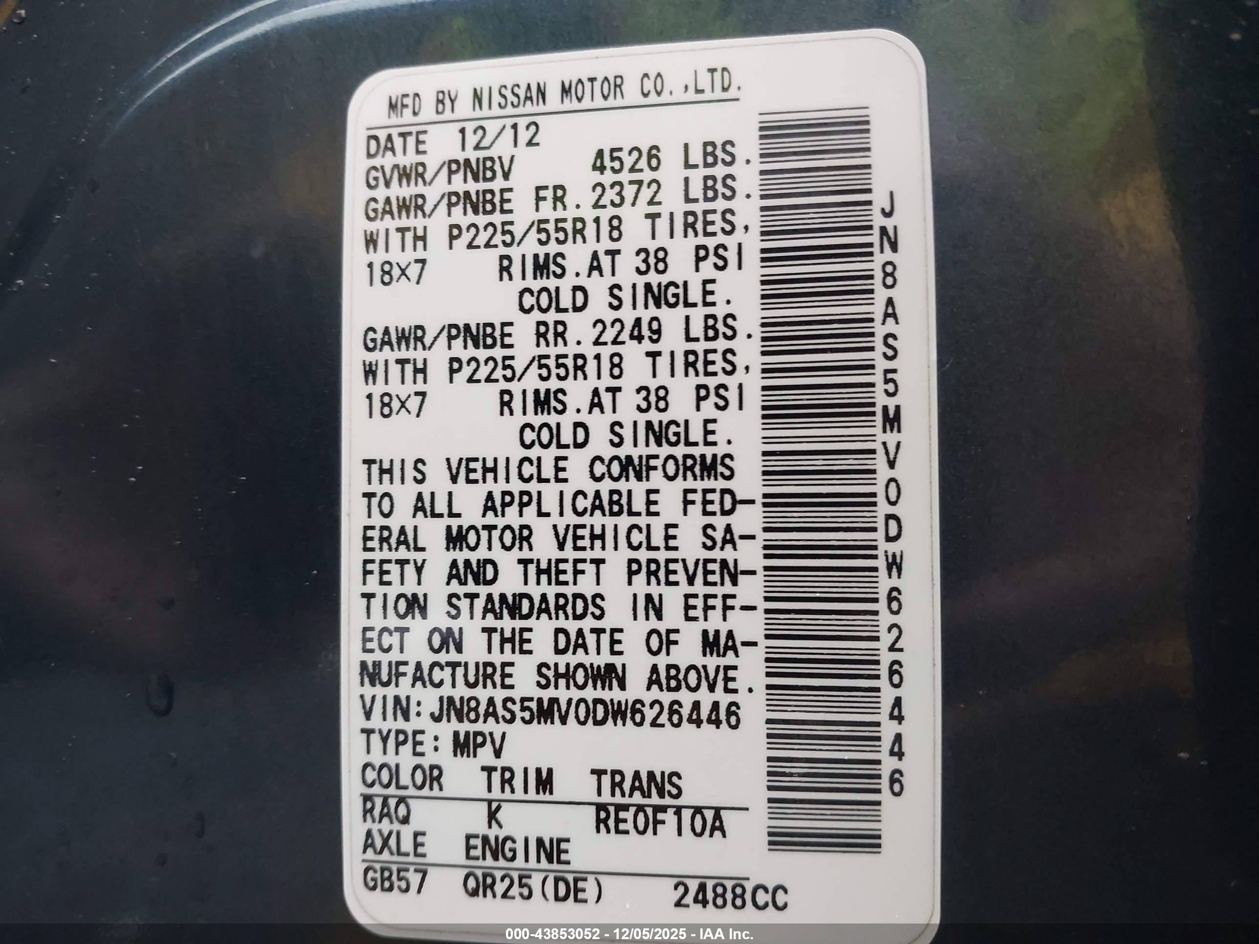 NISSAN ROGUE image 9