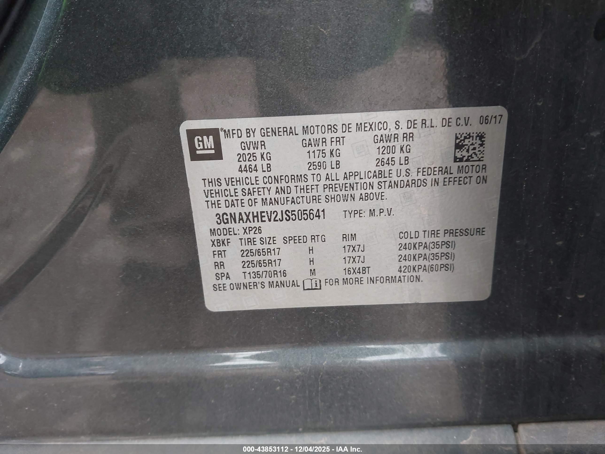 CHEVROLET EQUINOX image 9