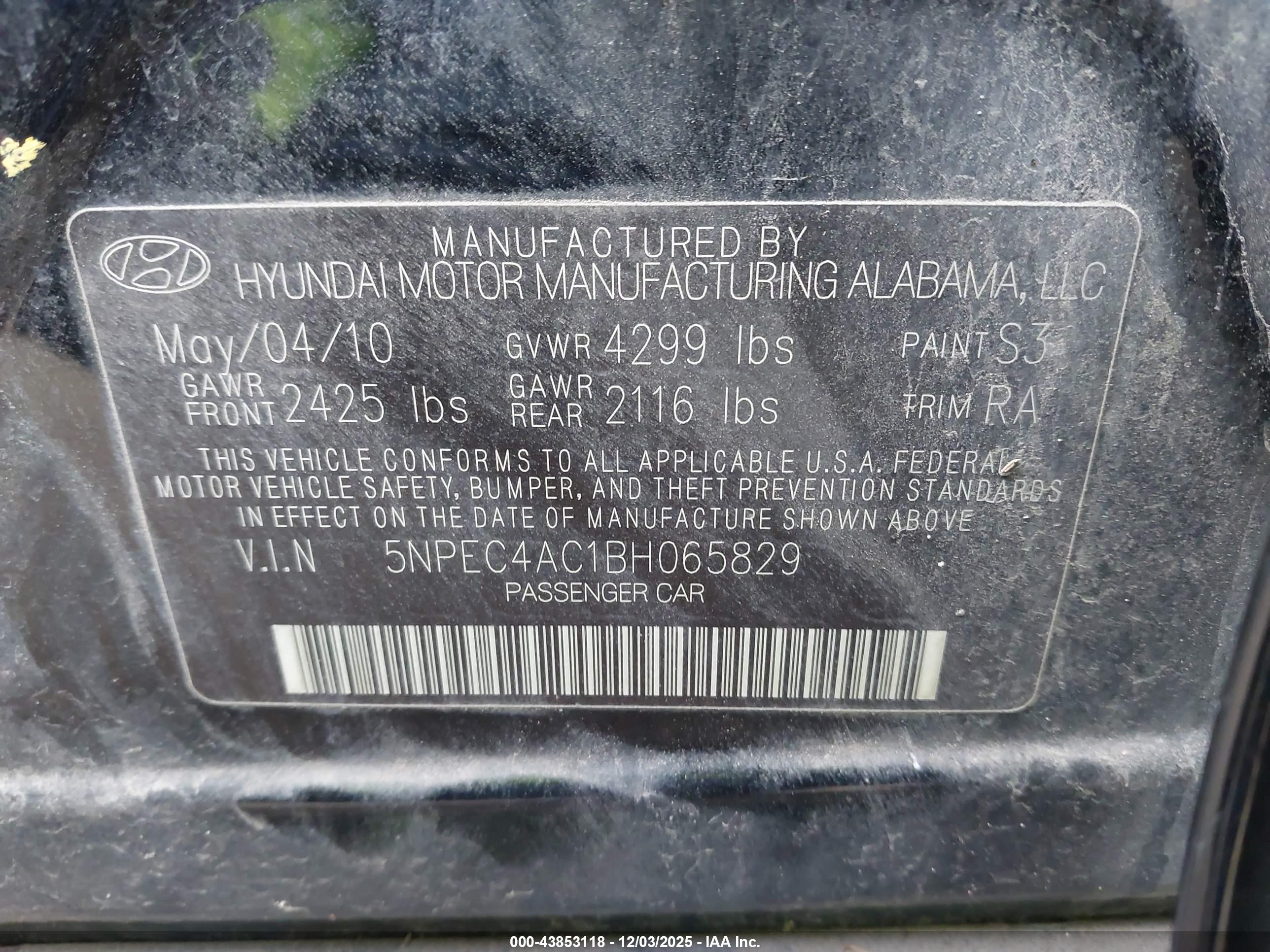 HYUNDAI SONATA image 9