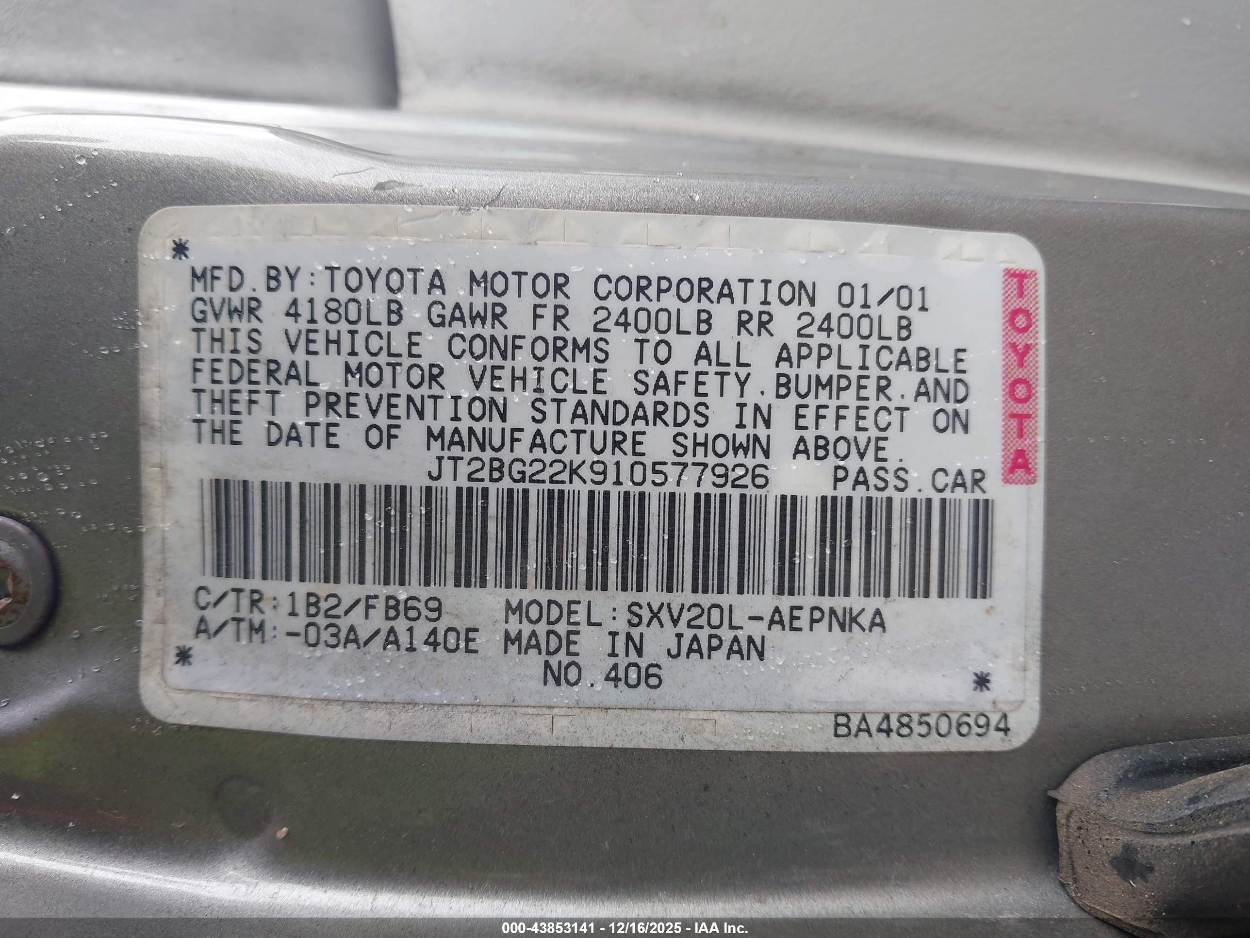 TOYOTA CAMRY image 9