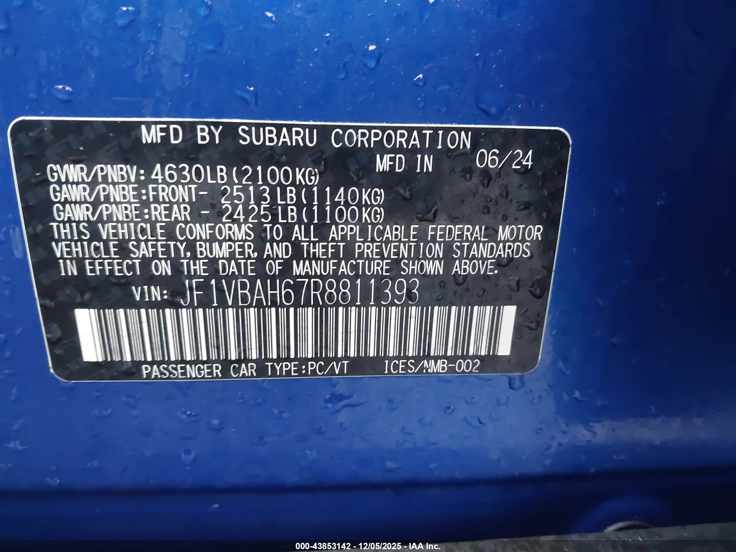 SUBARU WRX image 9