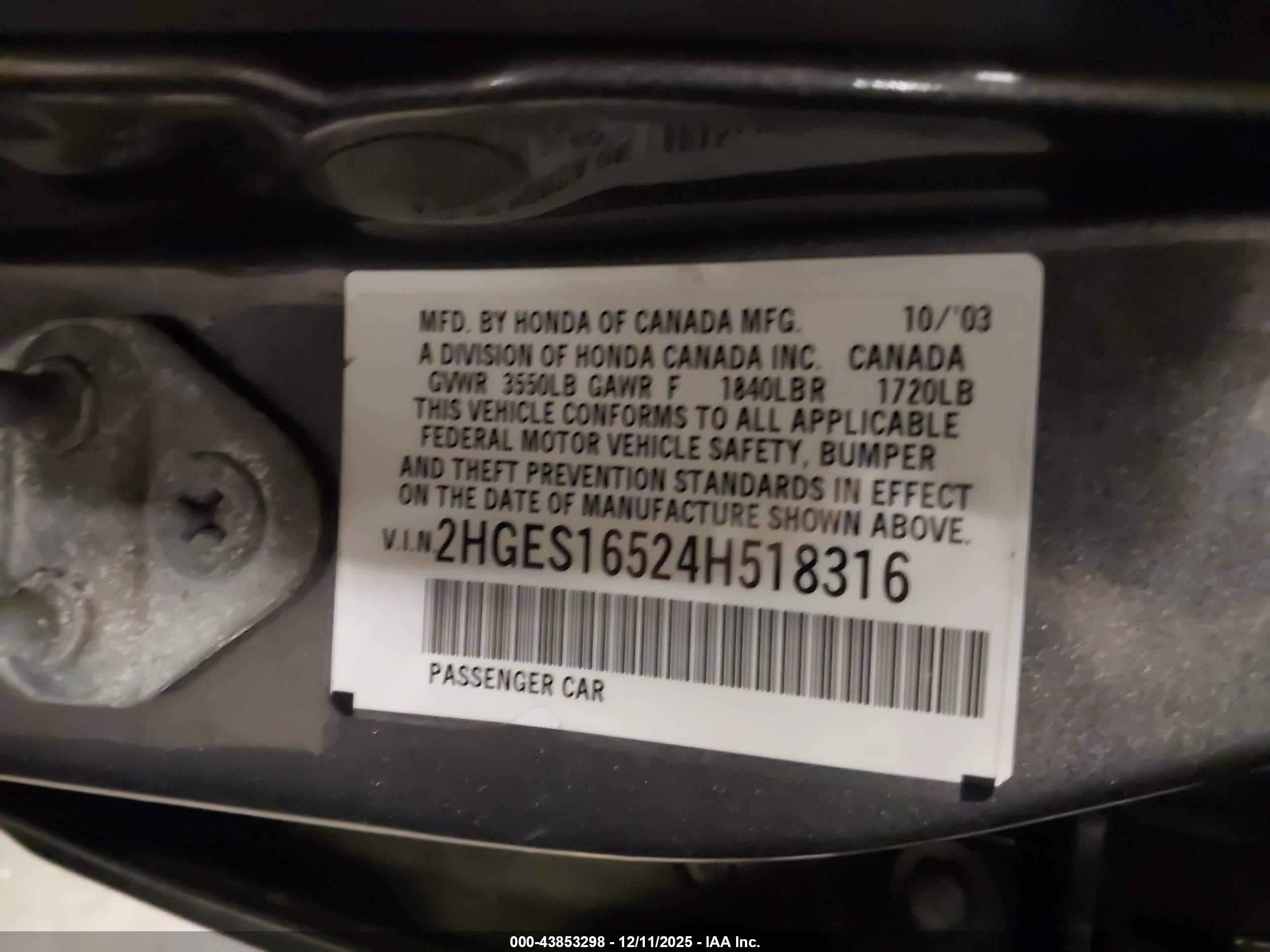 HONDA CIVIC image 9