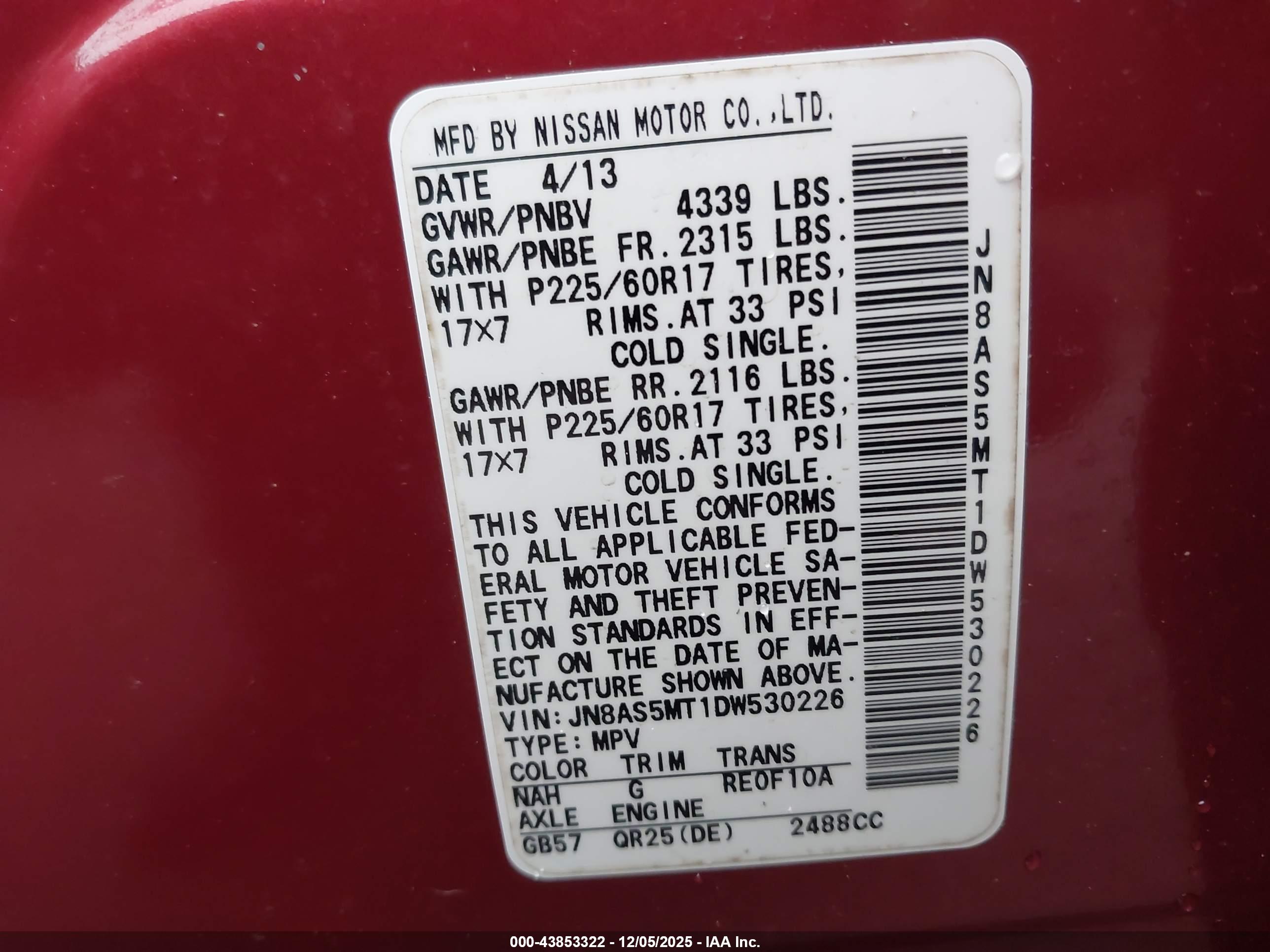 NISSAN ROGUE image 9