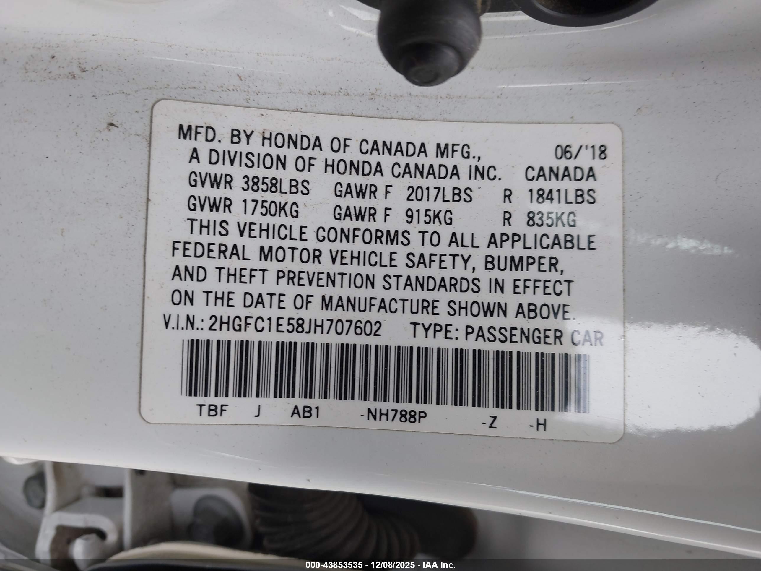 HONDA CIVIC image 9