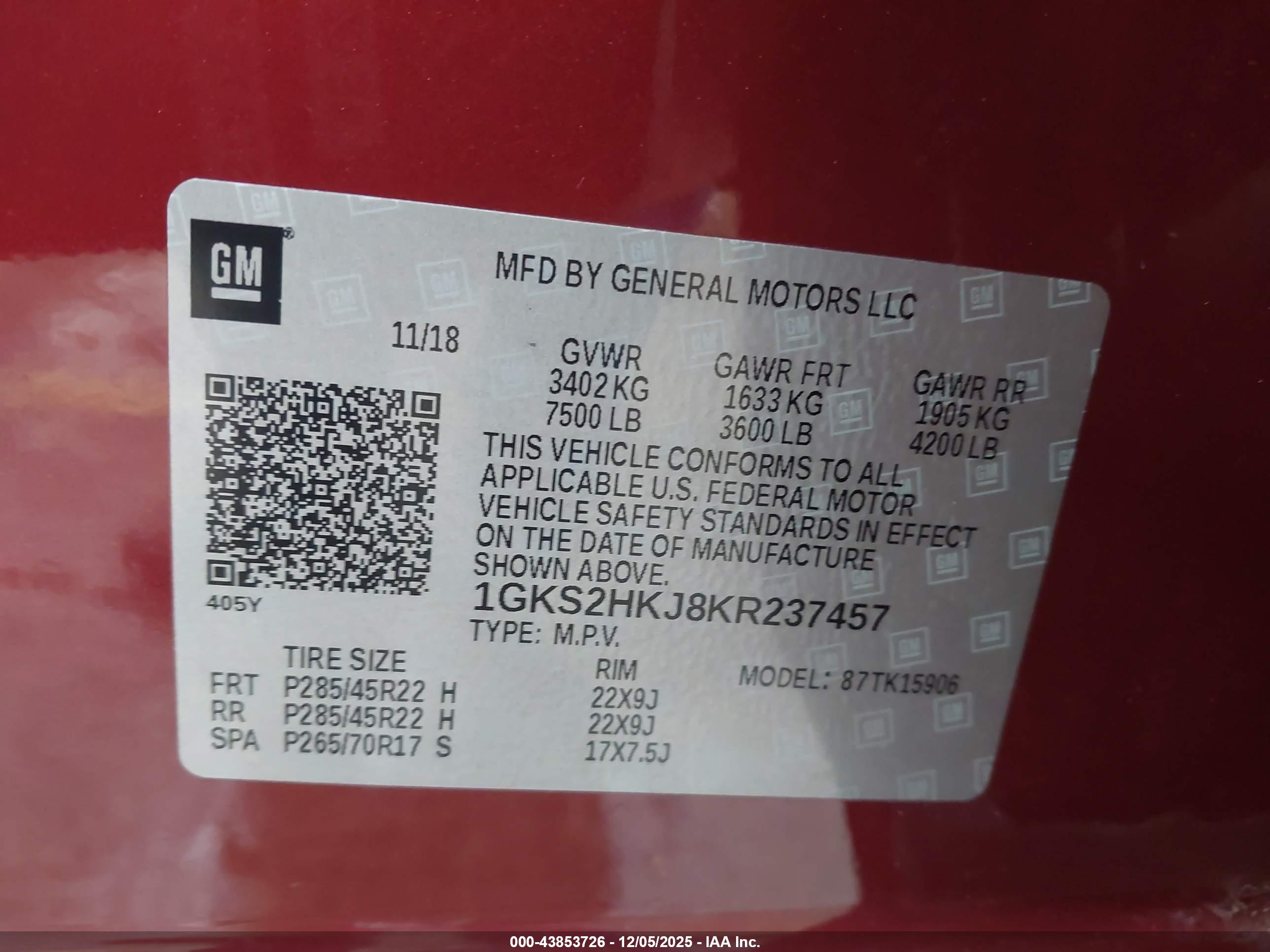 GMC YUKON image 9