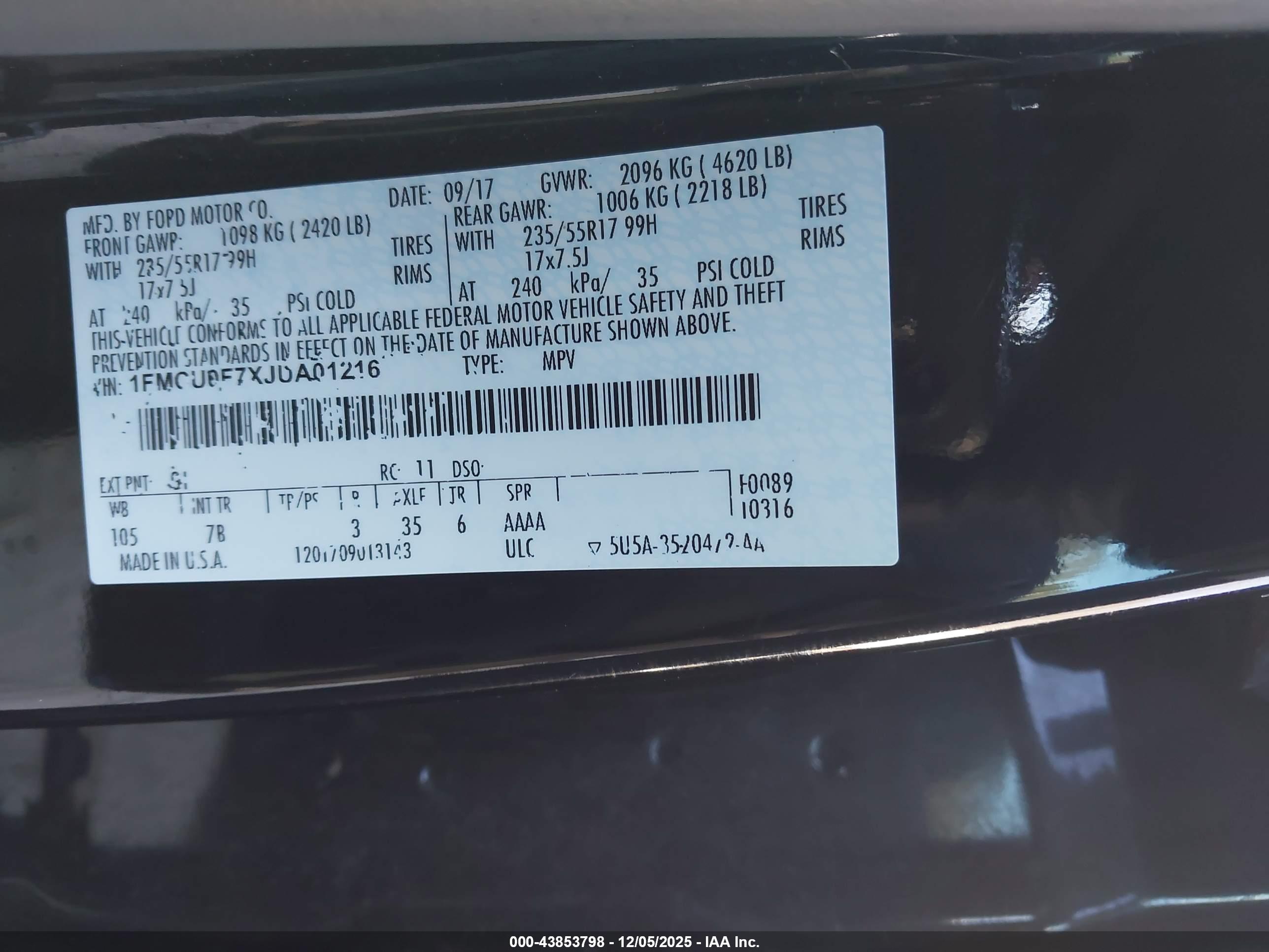 FORD ESCAPE image 9