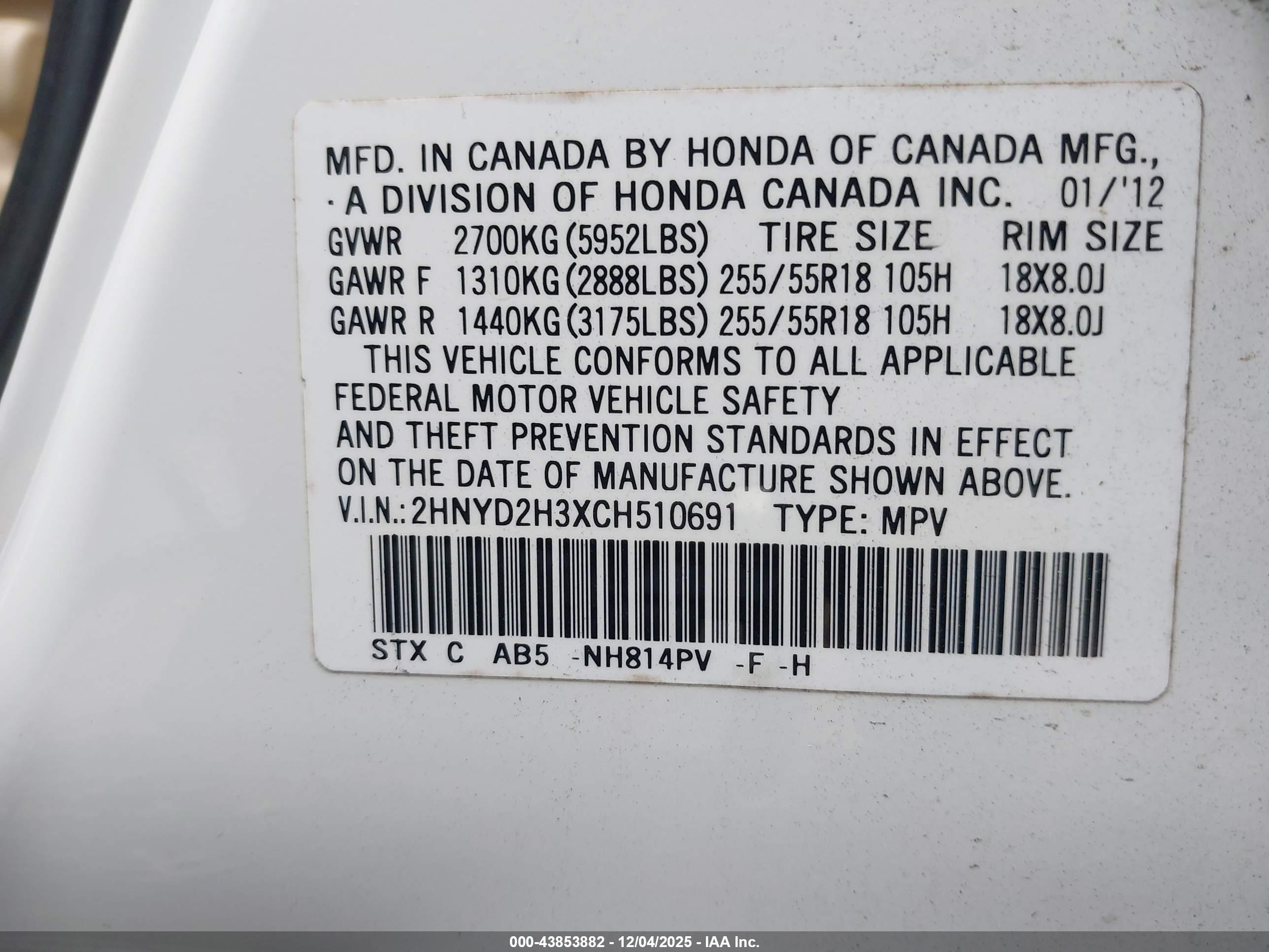 ACURA MDX image 9