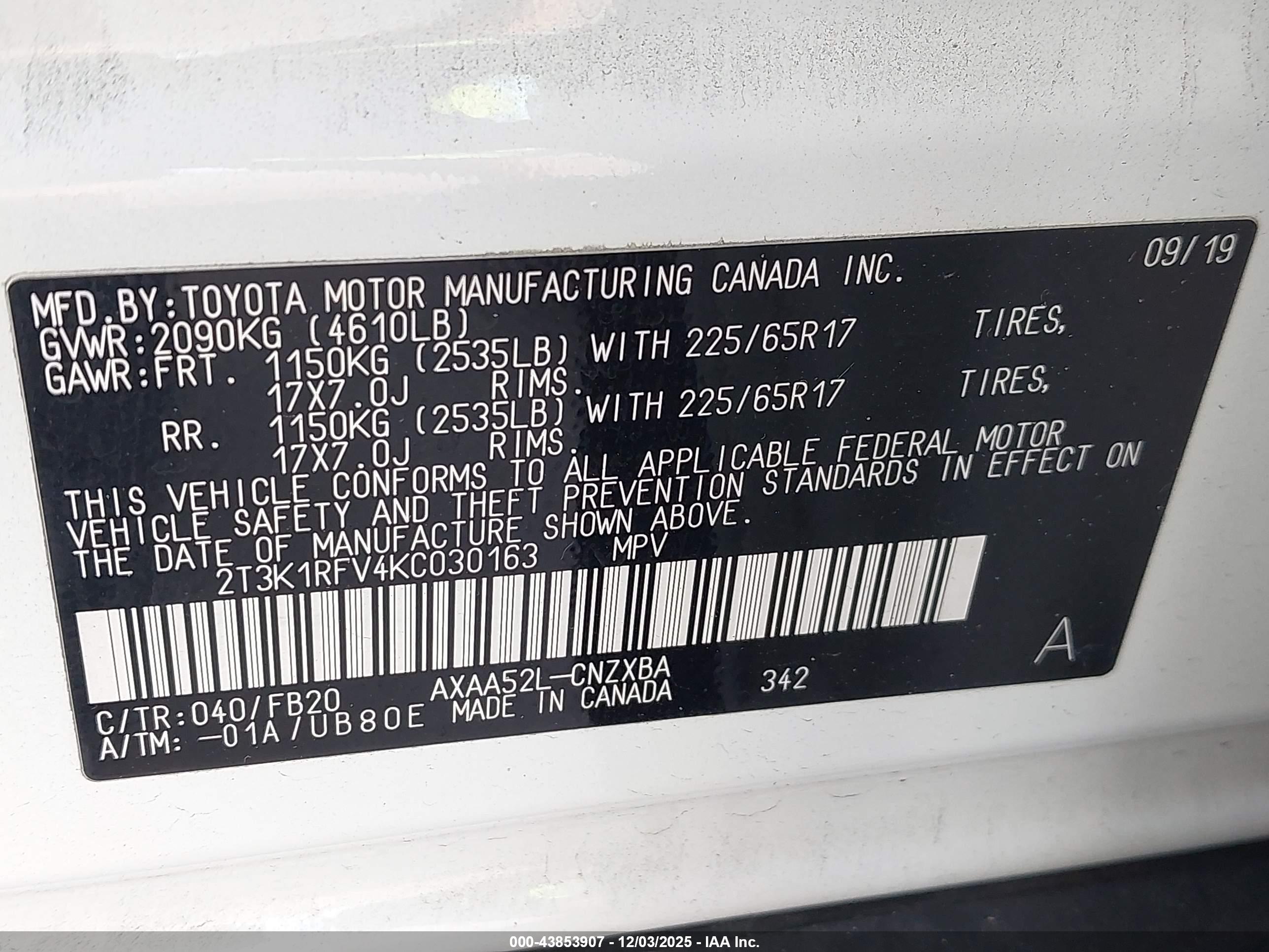 TOYOTA RAV4 image 9