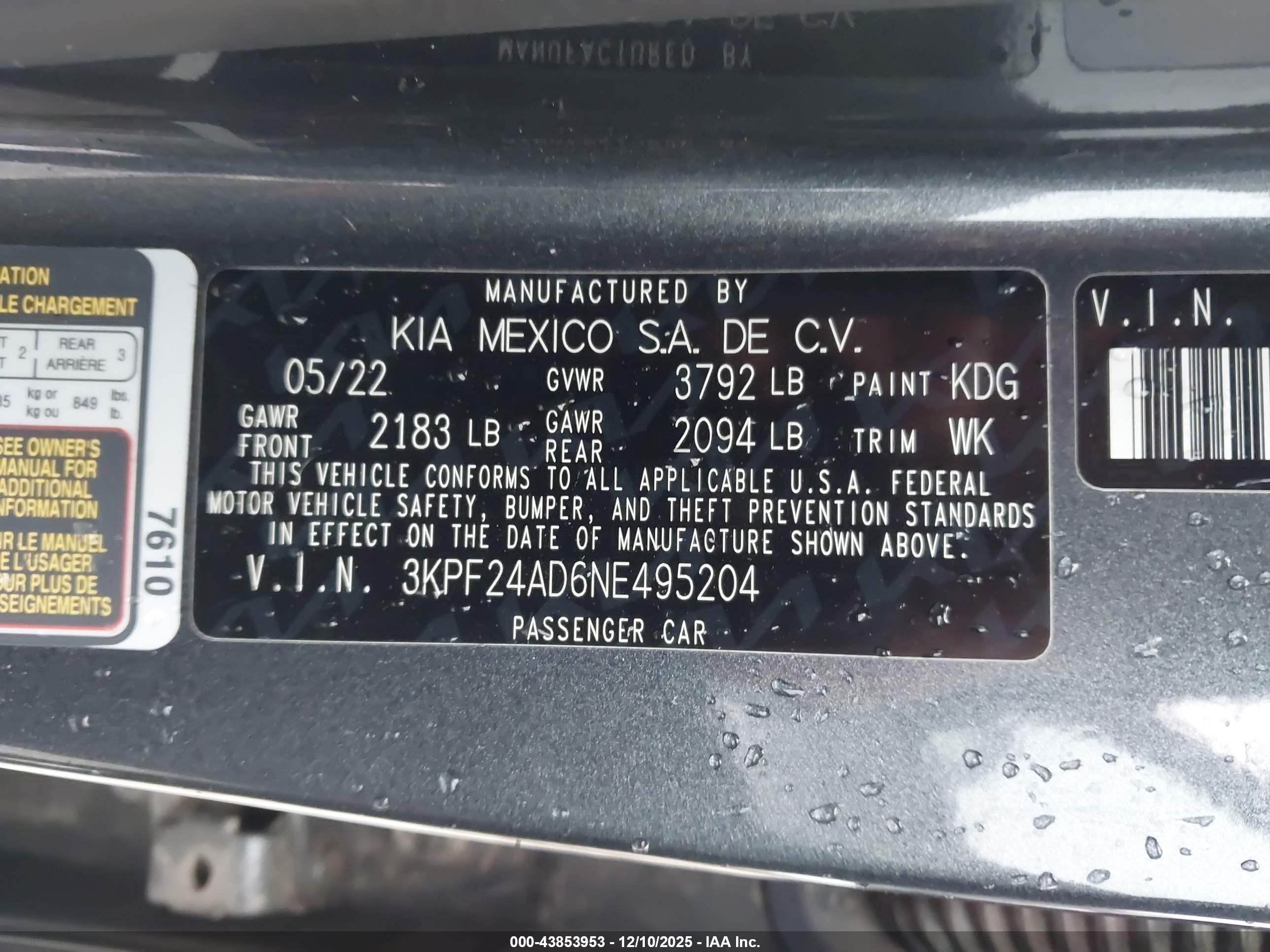 KIA FORTE image 9
