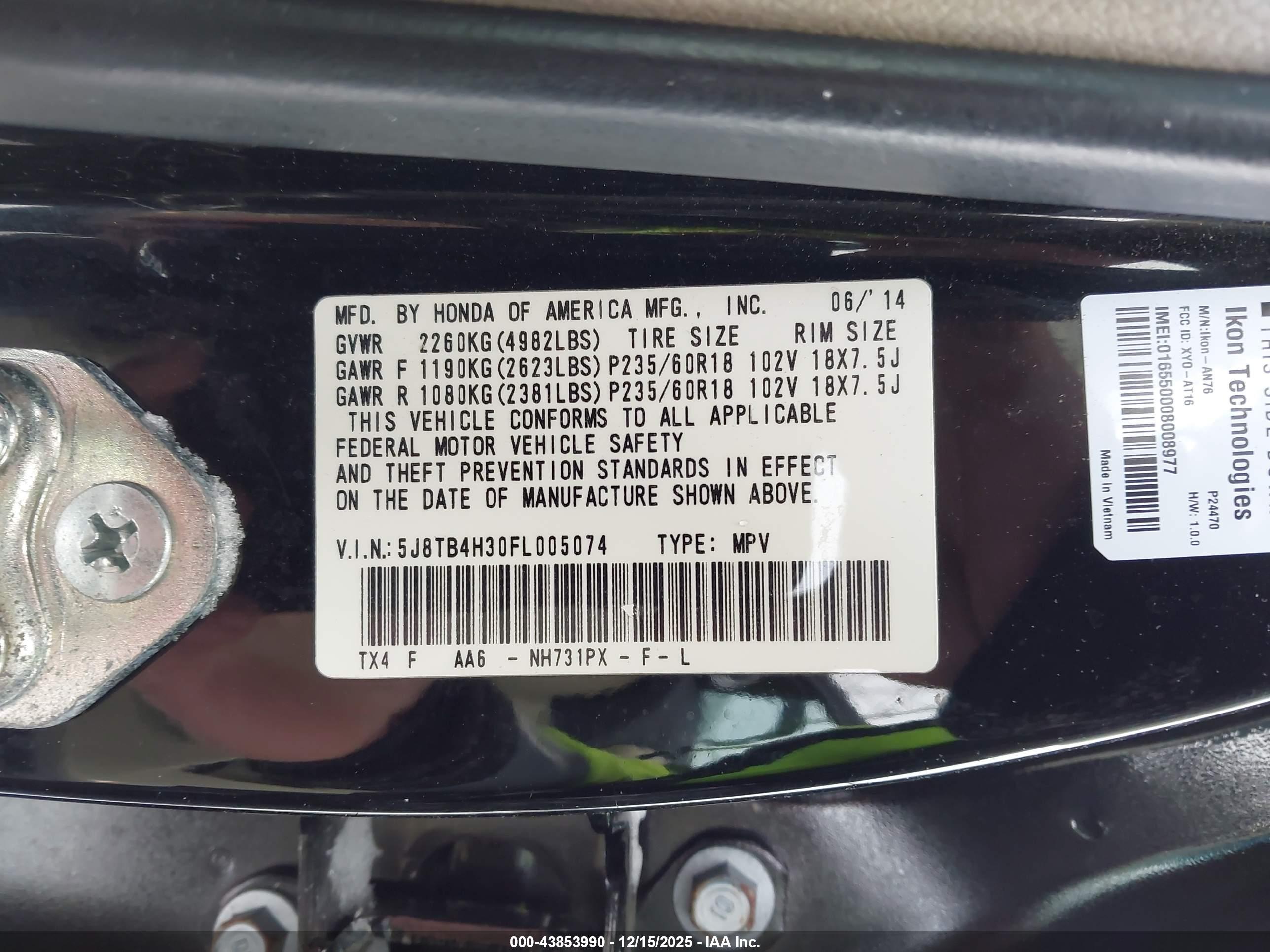 ACURA RDX image 9