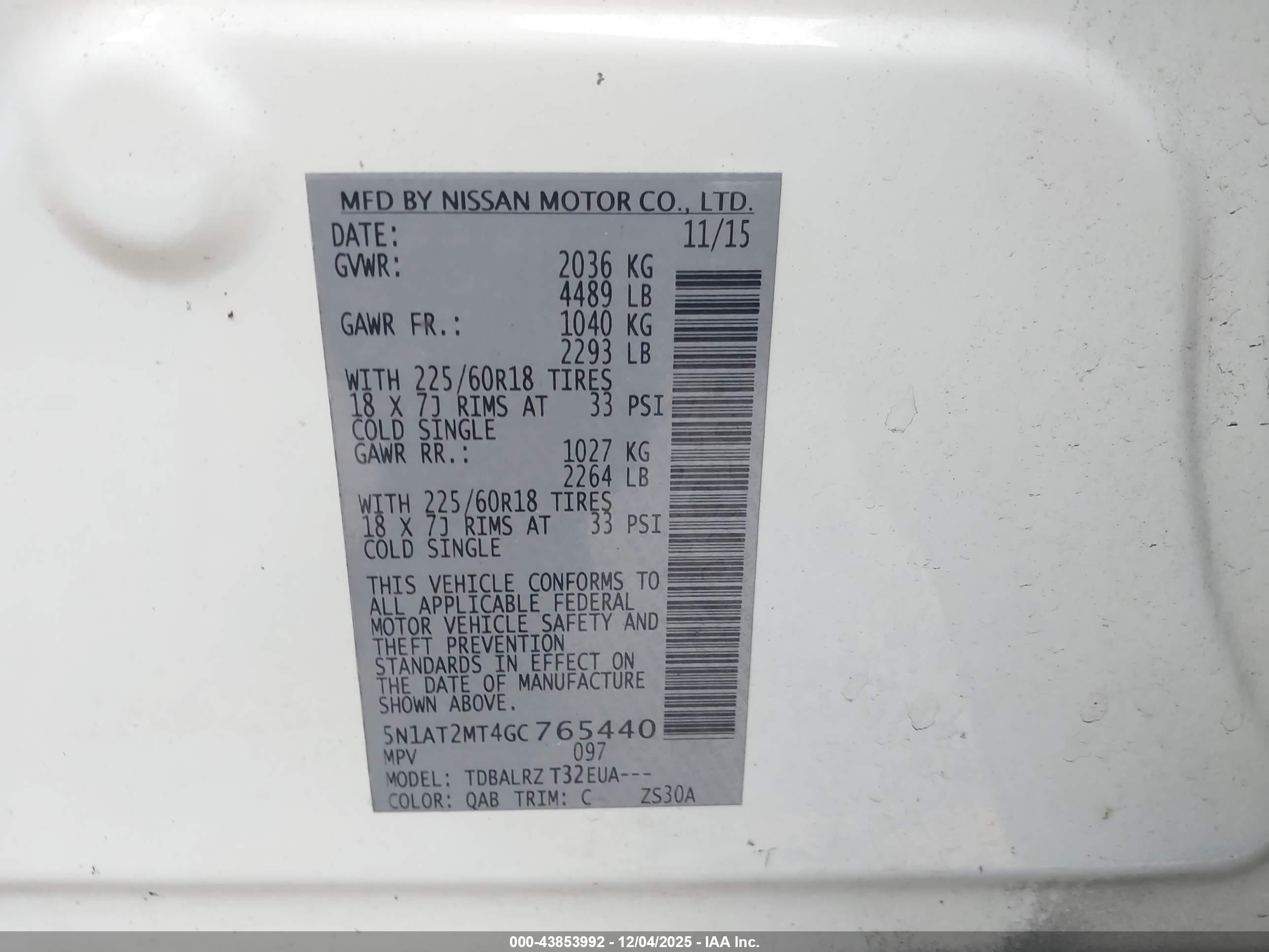 NISSAN ROGUE image 9