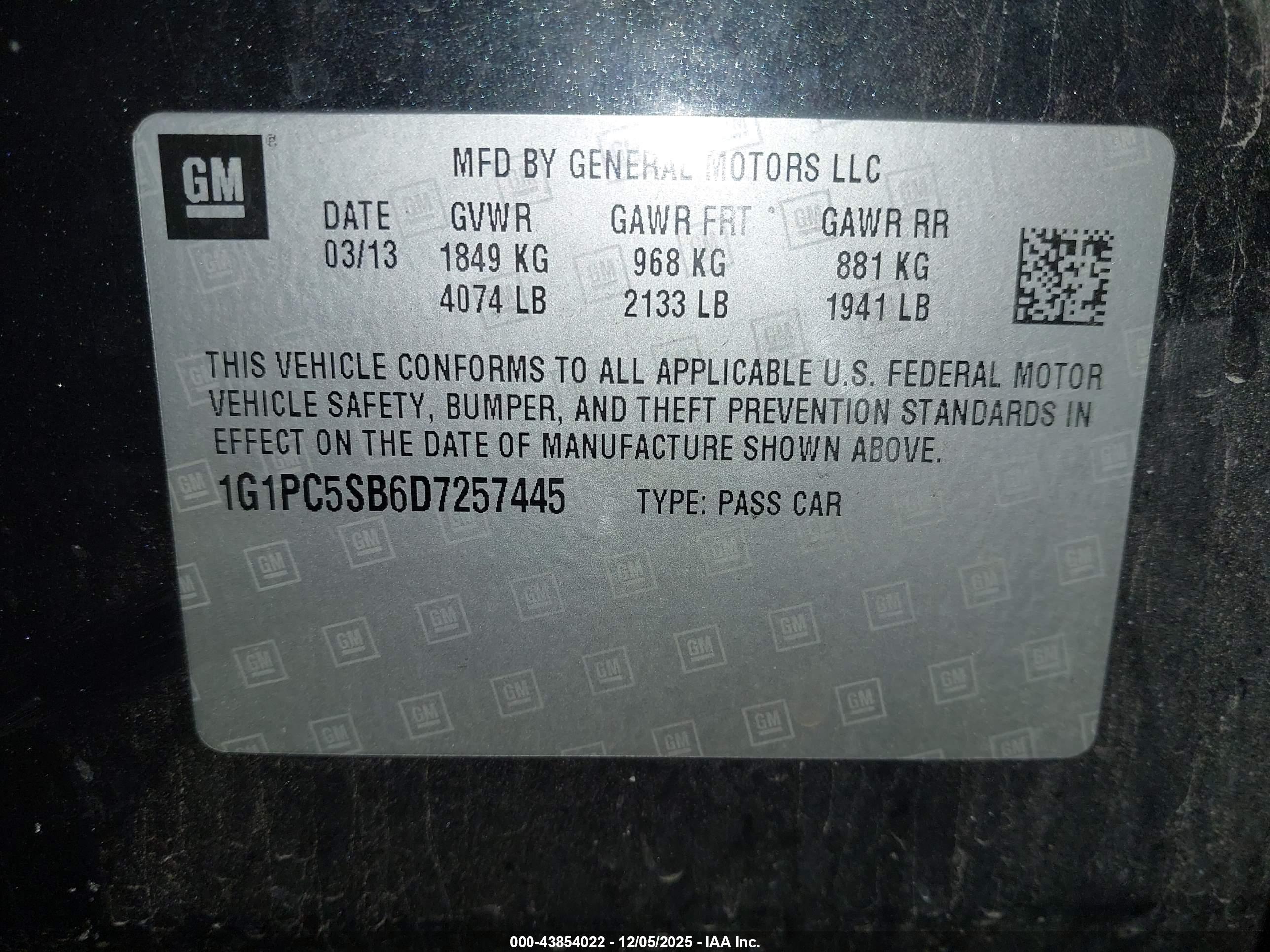 CHEVROLET CRUZE image 9