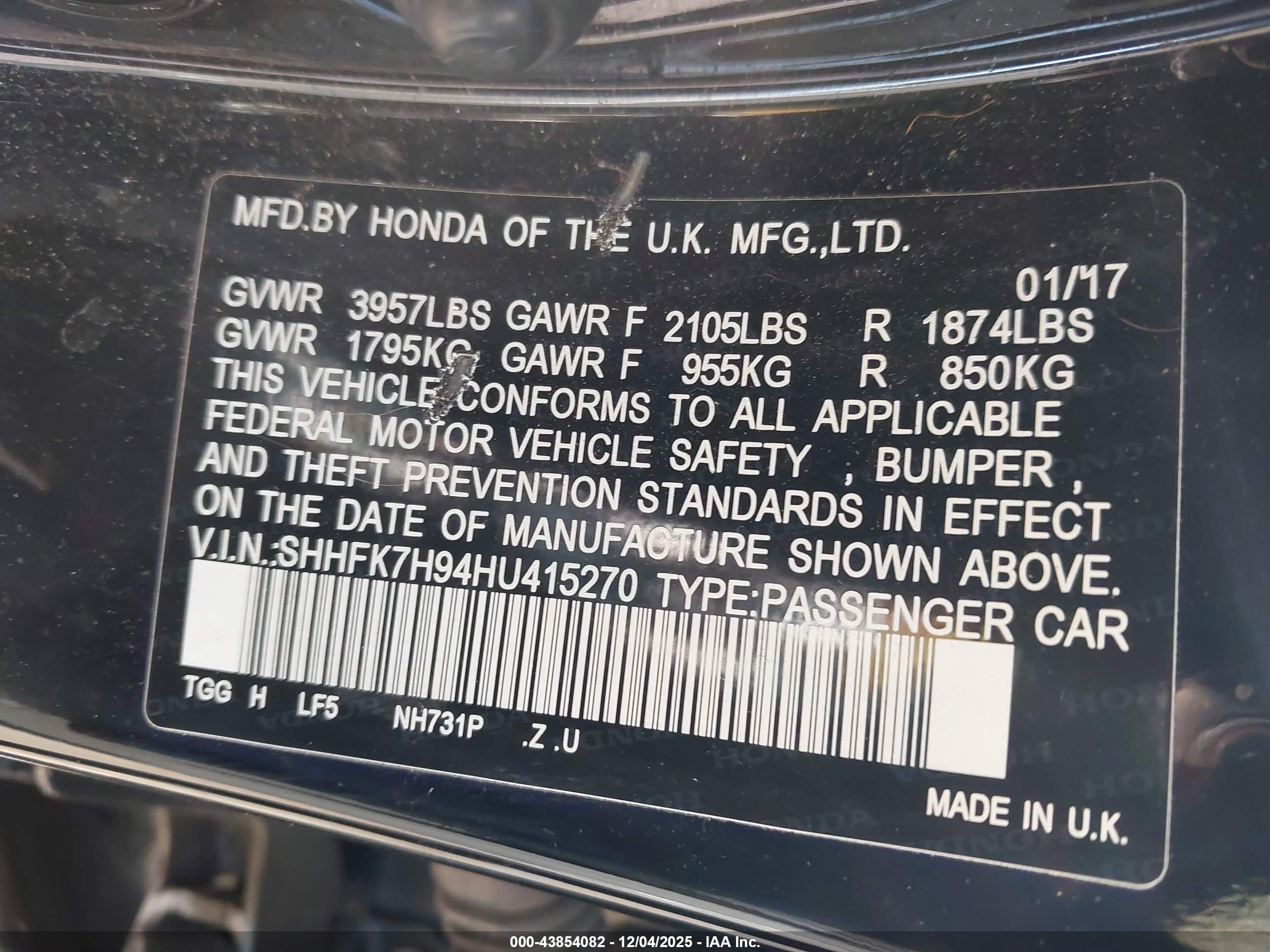HONDA CIVIC image 9