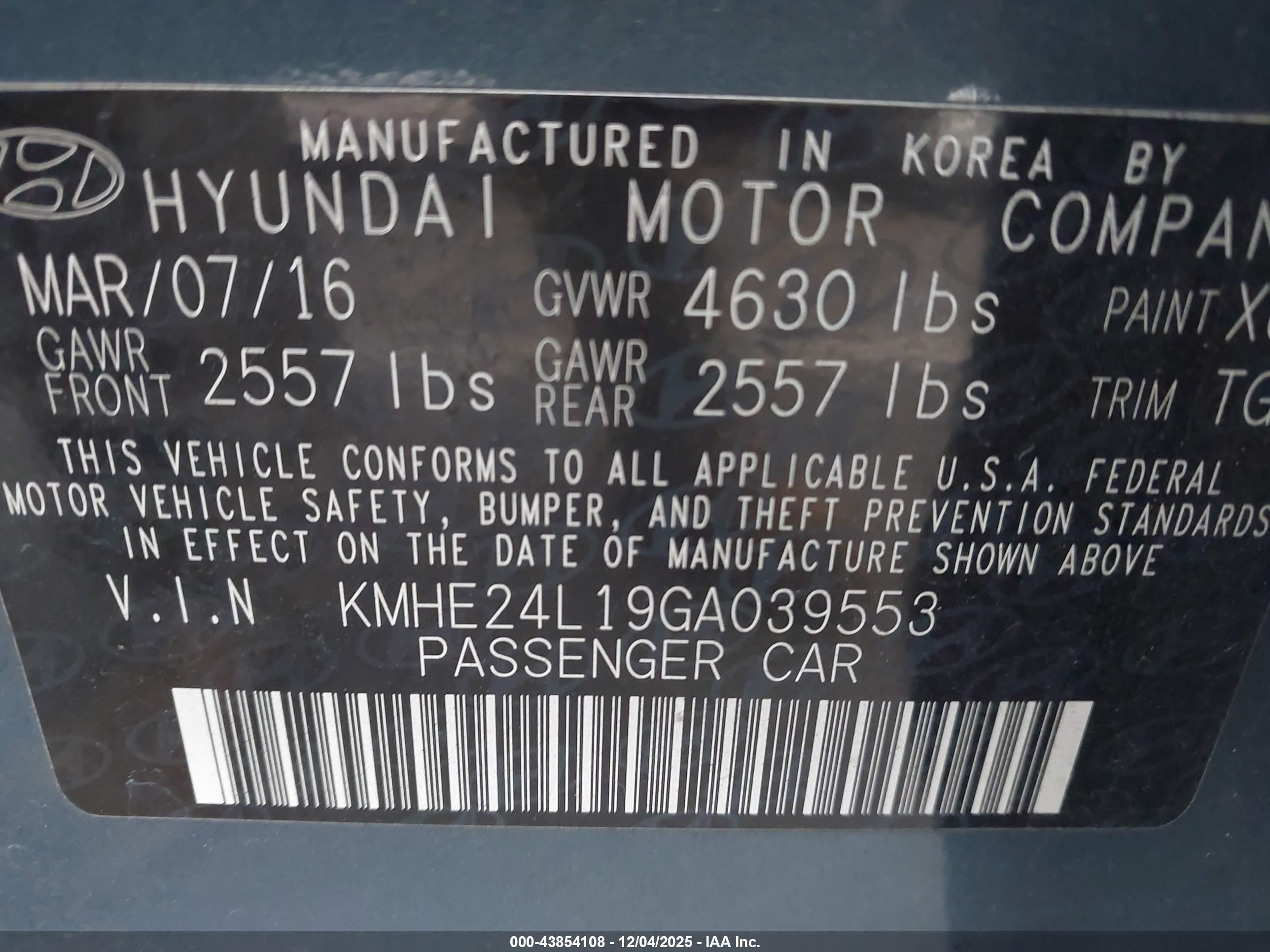 HYUNDAI SONATA image 9