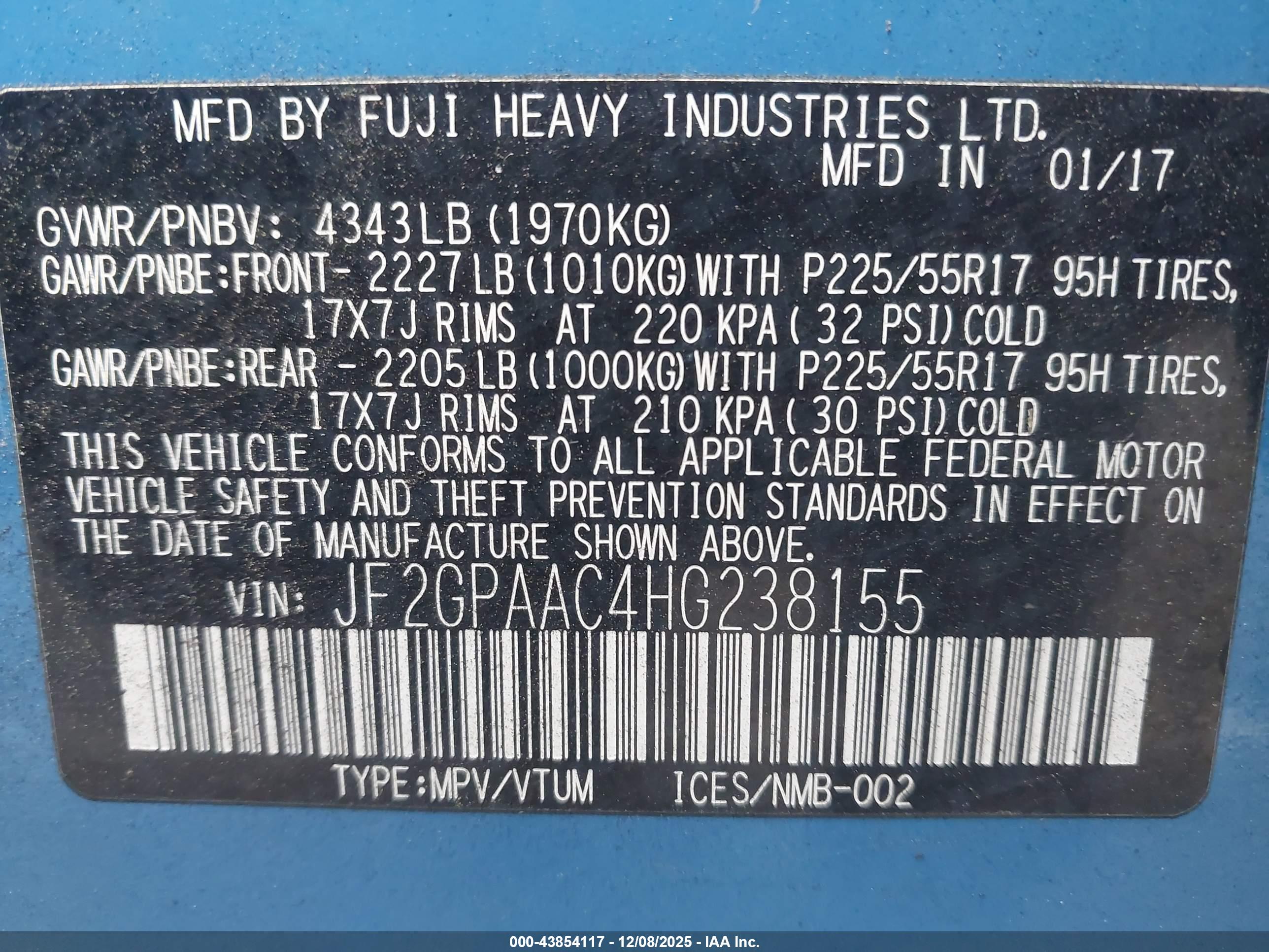 SUBARU CROSSTREK image 9