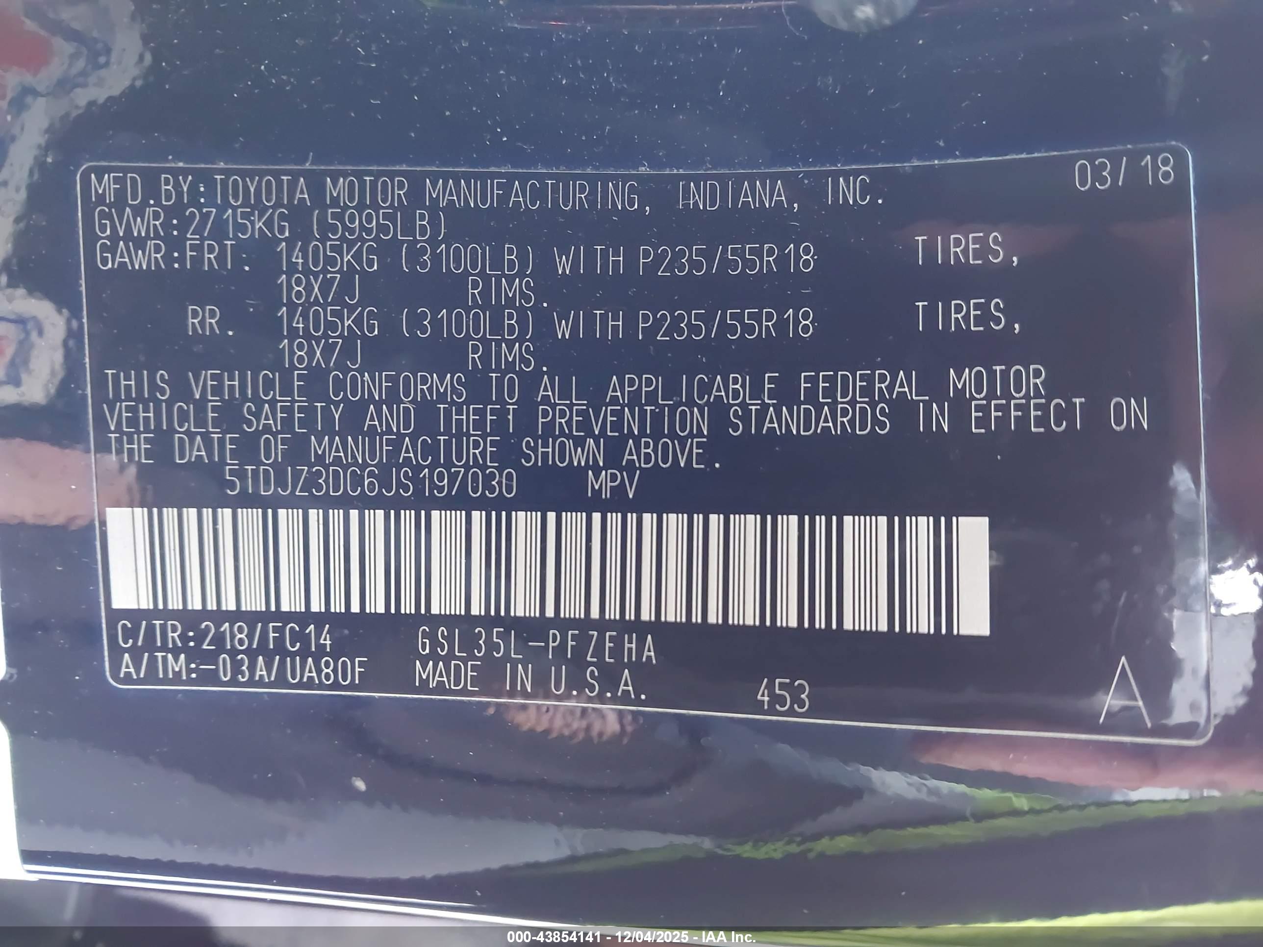TOYOTA SIENNA image 9