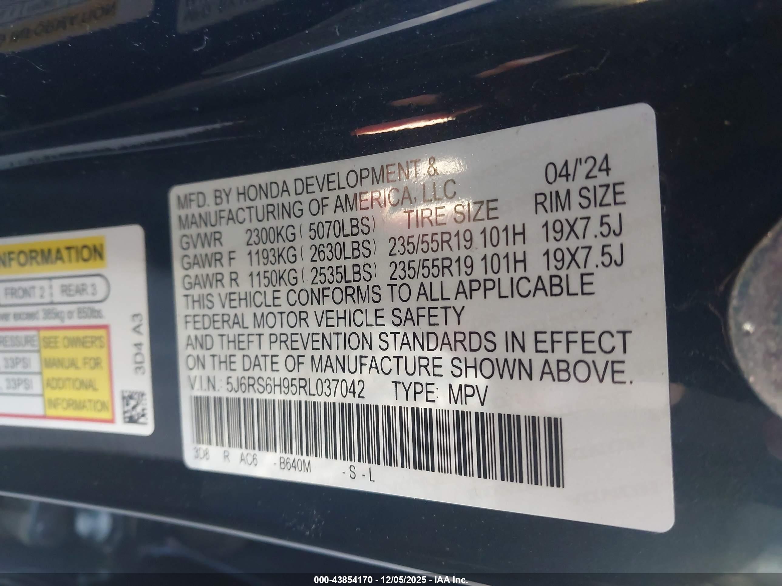 HONDA CR-V image 9