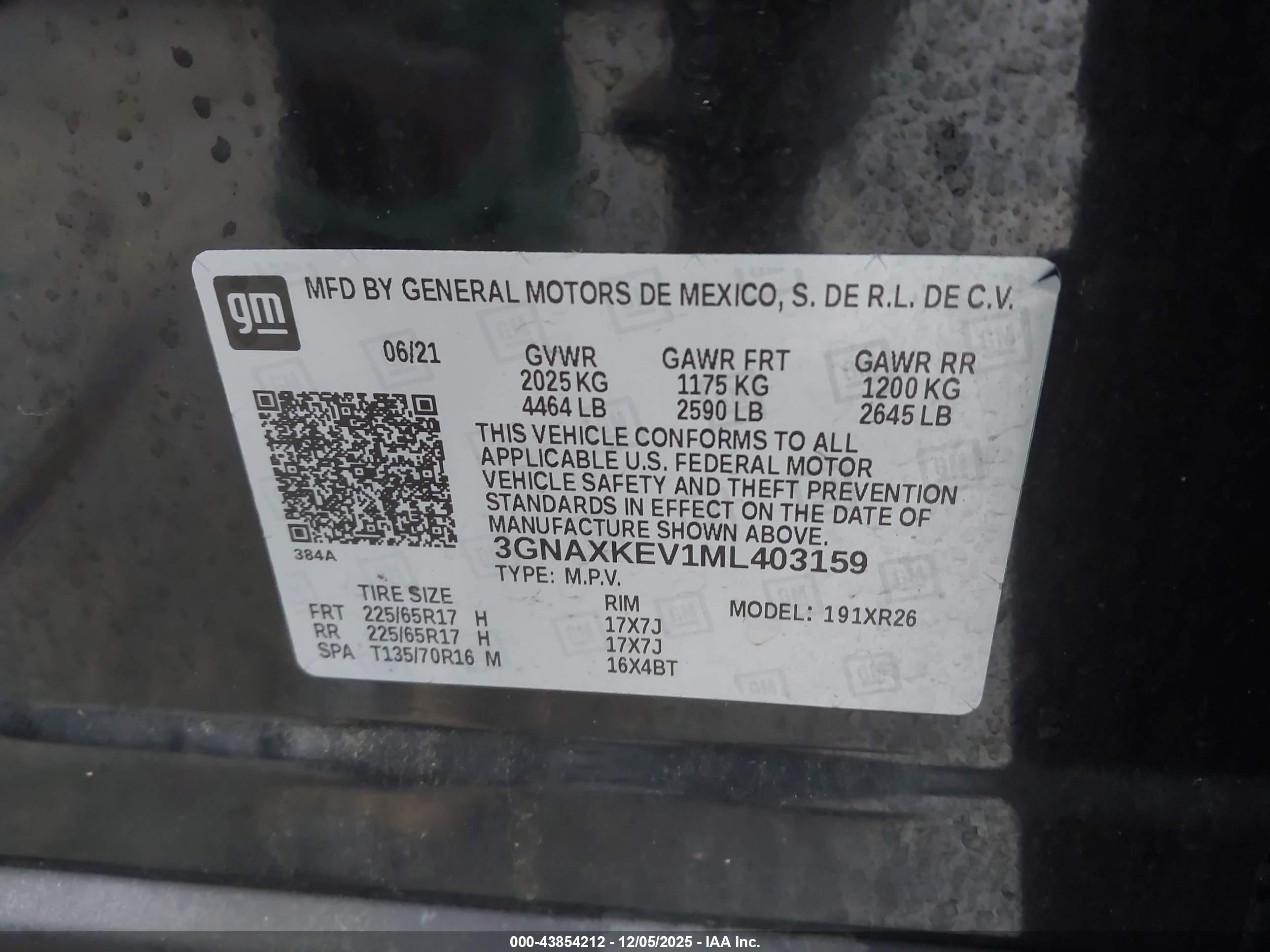 CHEVROLET EQUINOX image 9