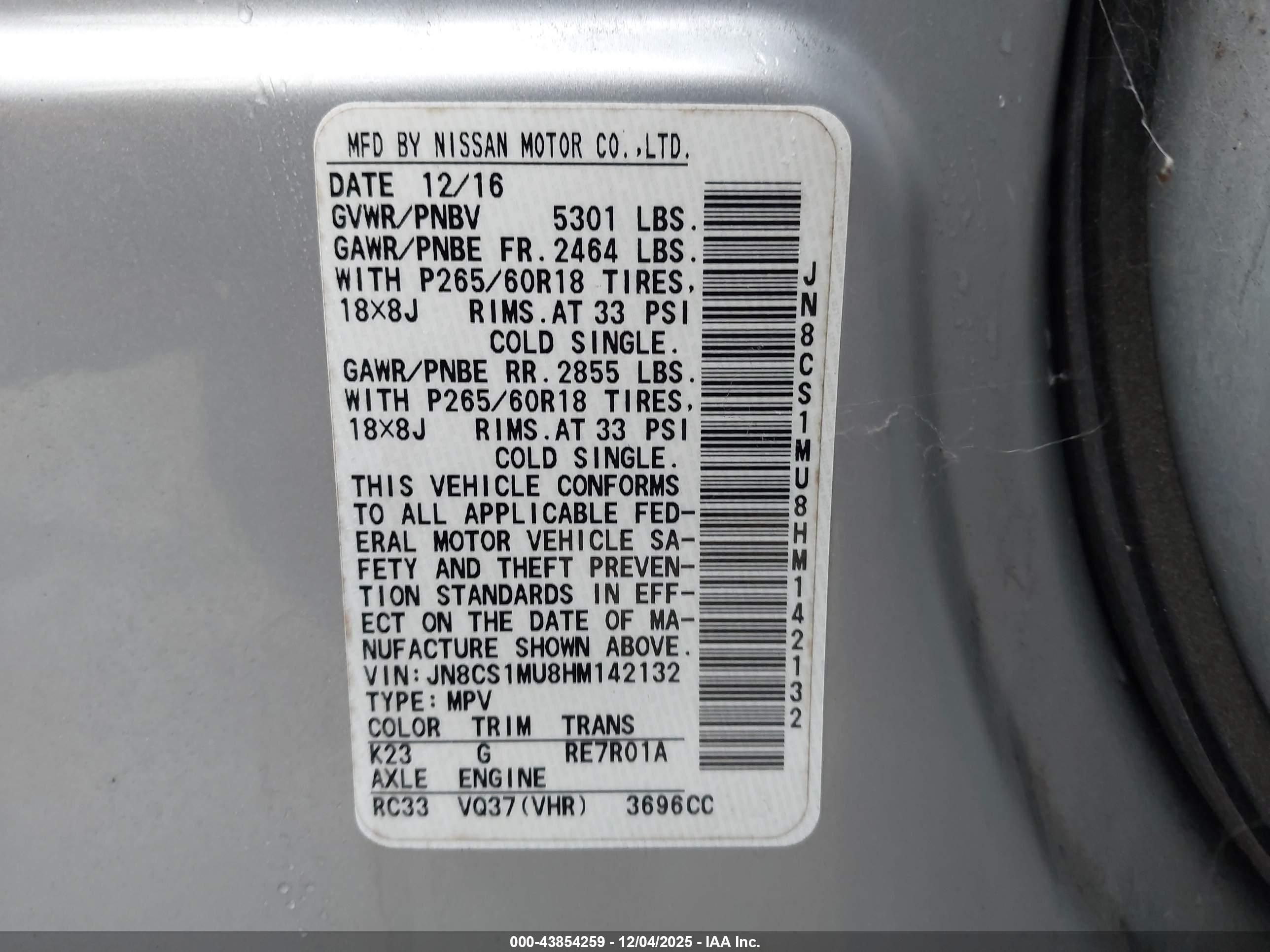 INFINITI QX70 image 9