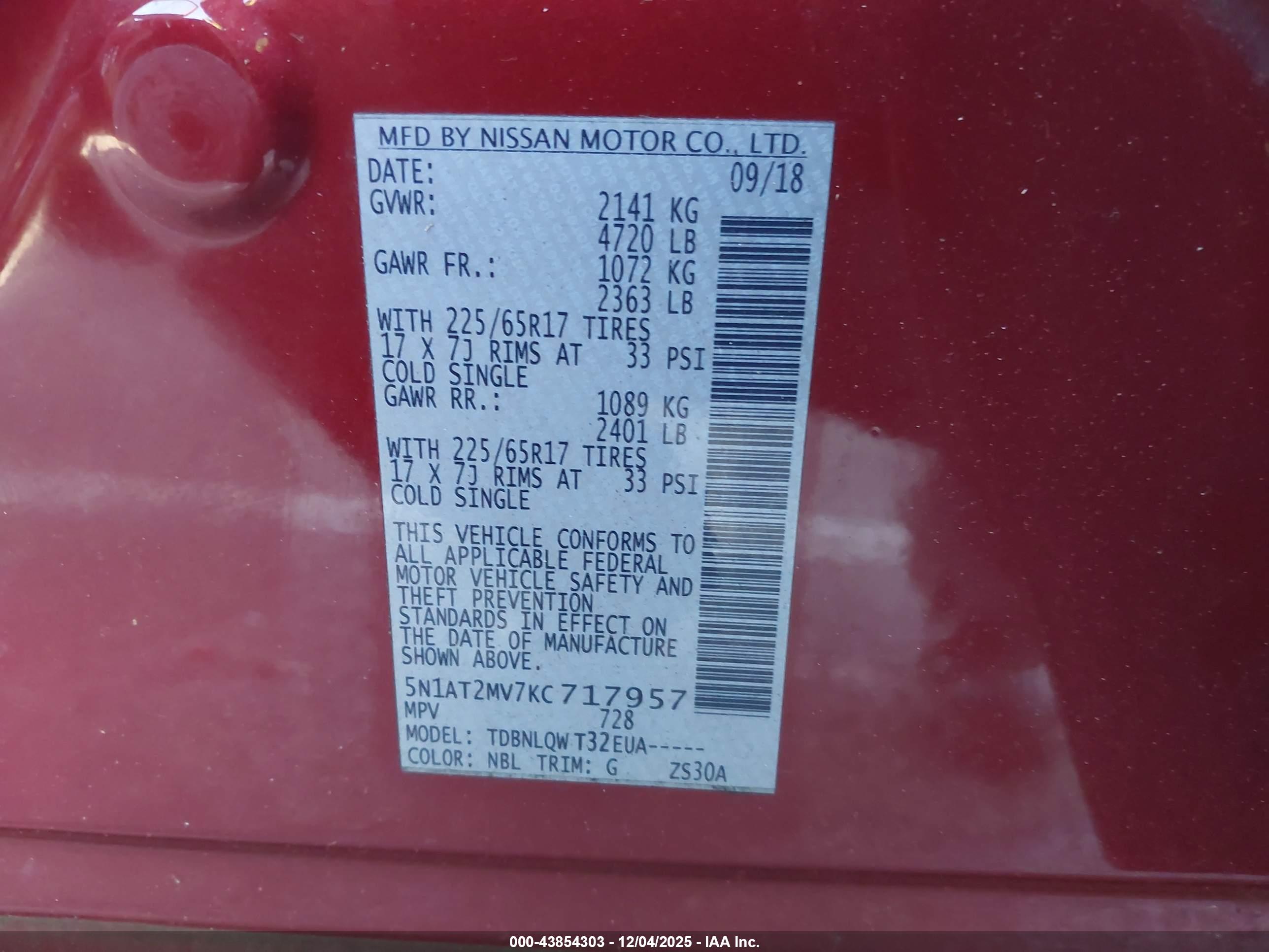 NISSAN ROGUE image 9