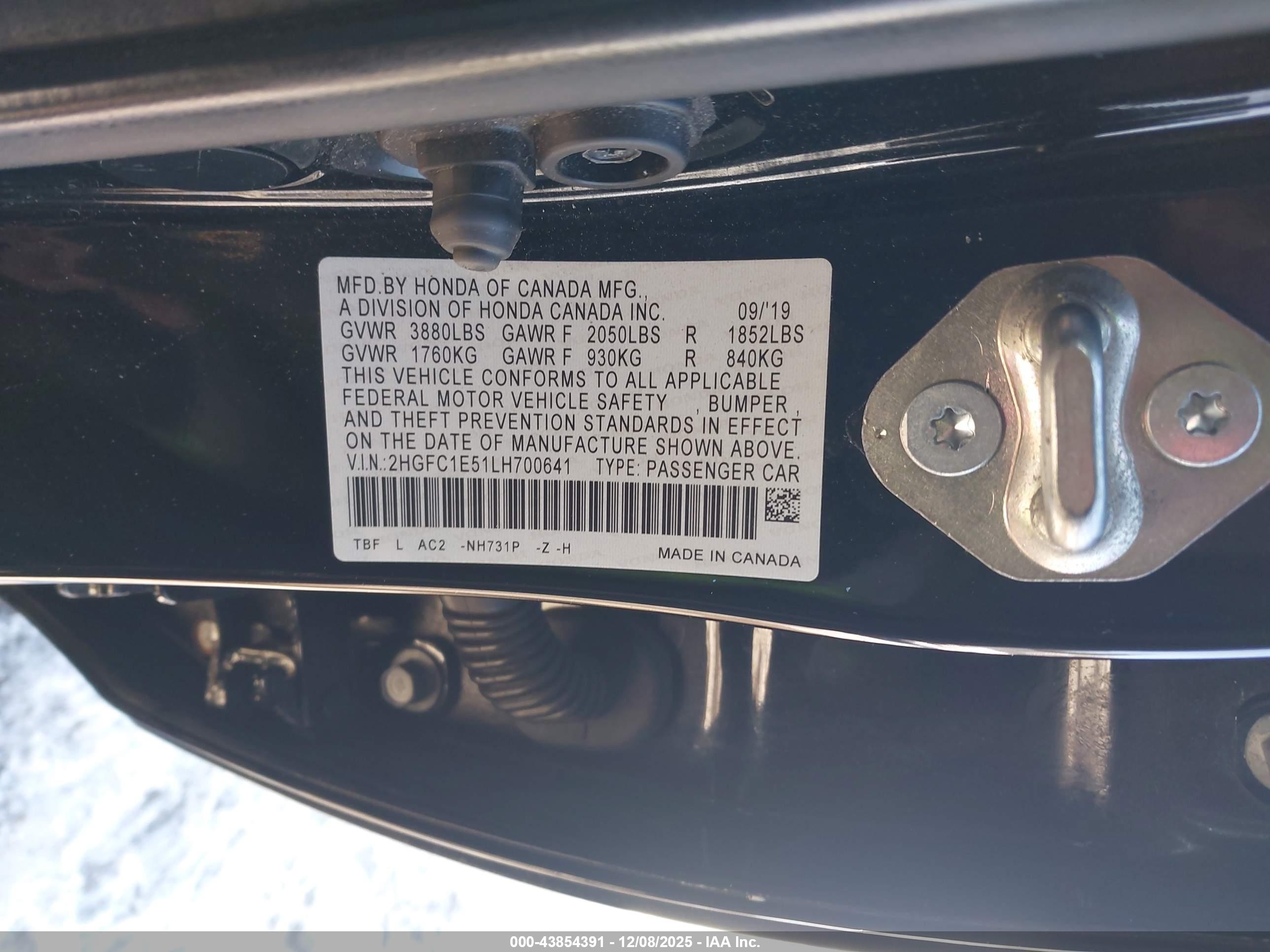 HONDA CIVIC image 9