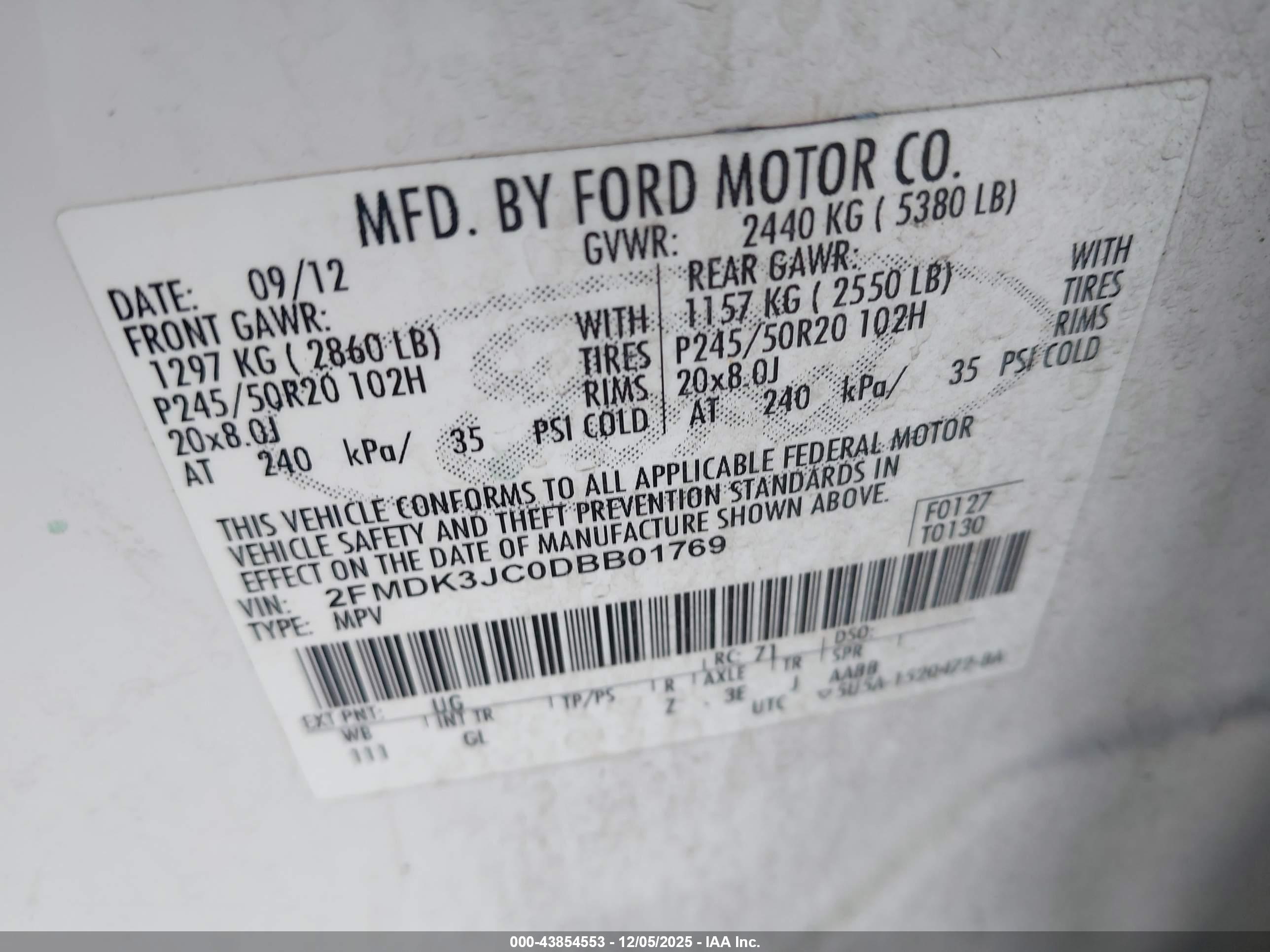 FORD EDGE image 9