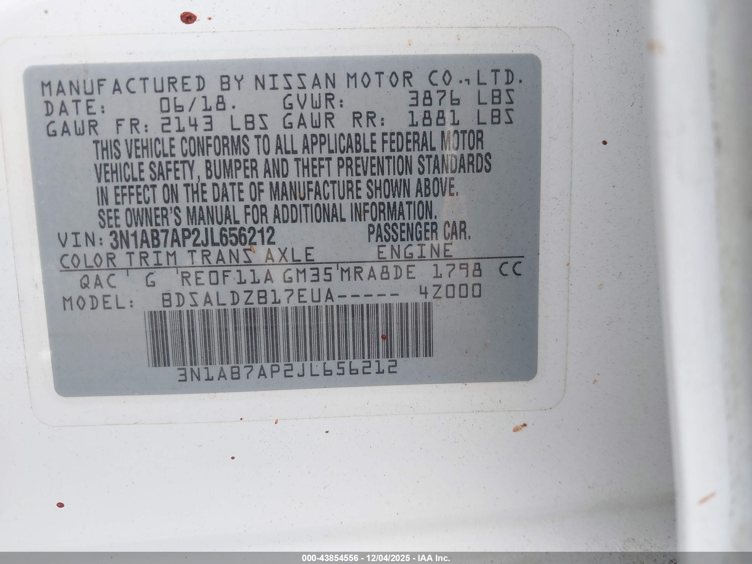 NISSAN SENTRA image 9